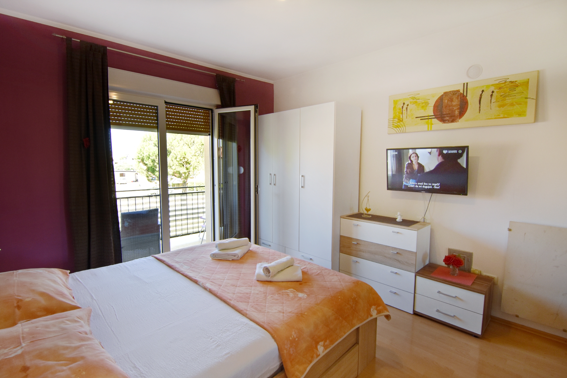 Two bedroom apartment with balcony Umag  A-a