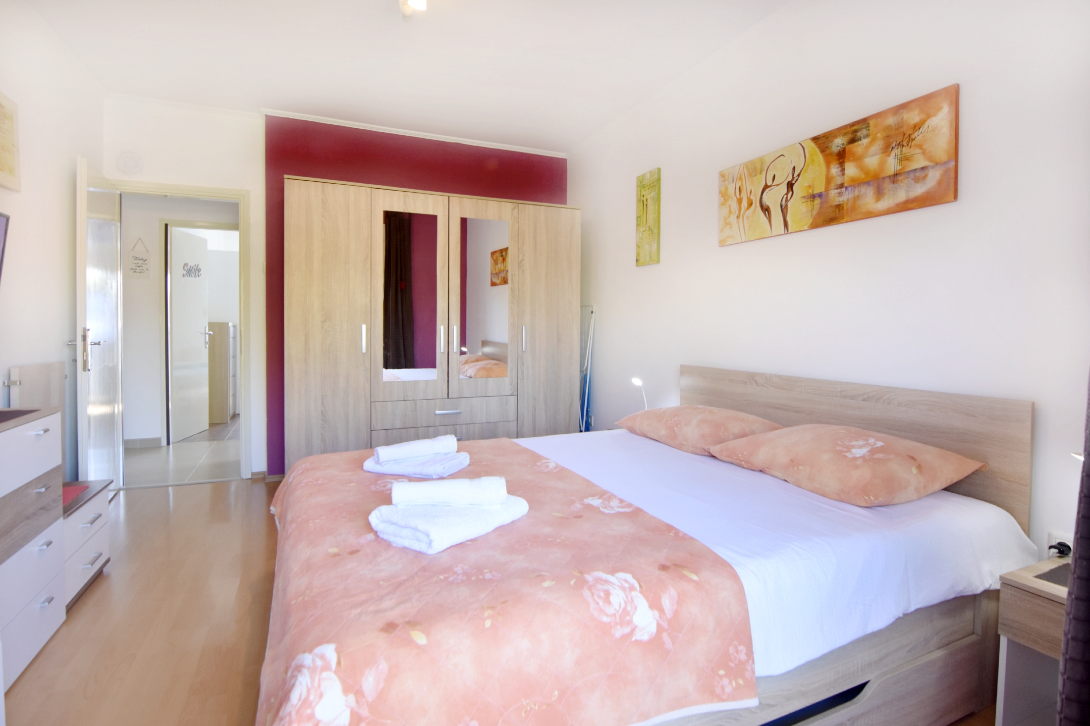 Two bedroom apartment with balcony Umag  A-a