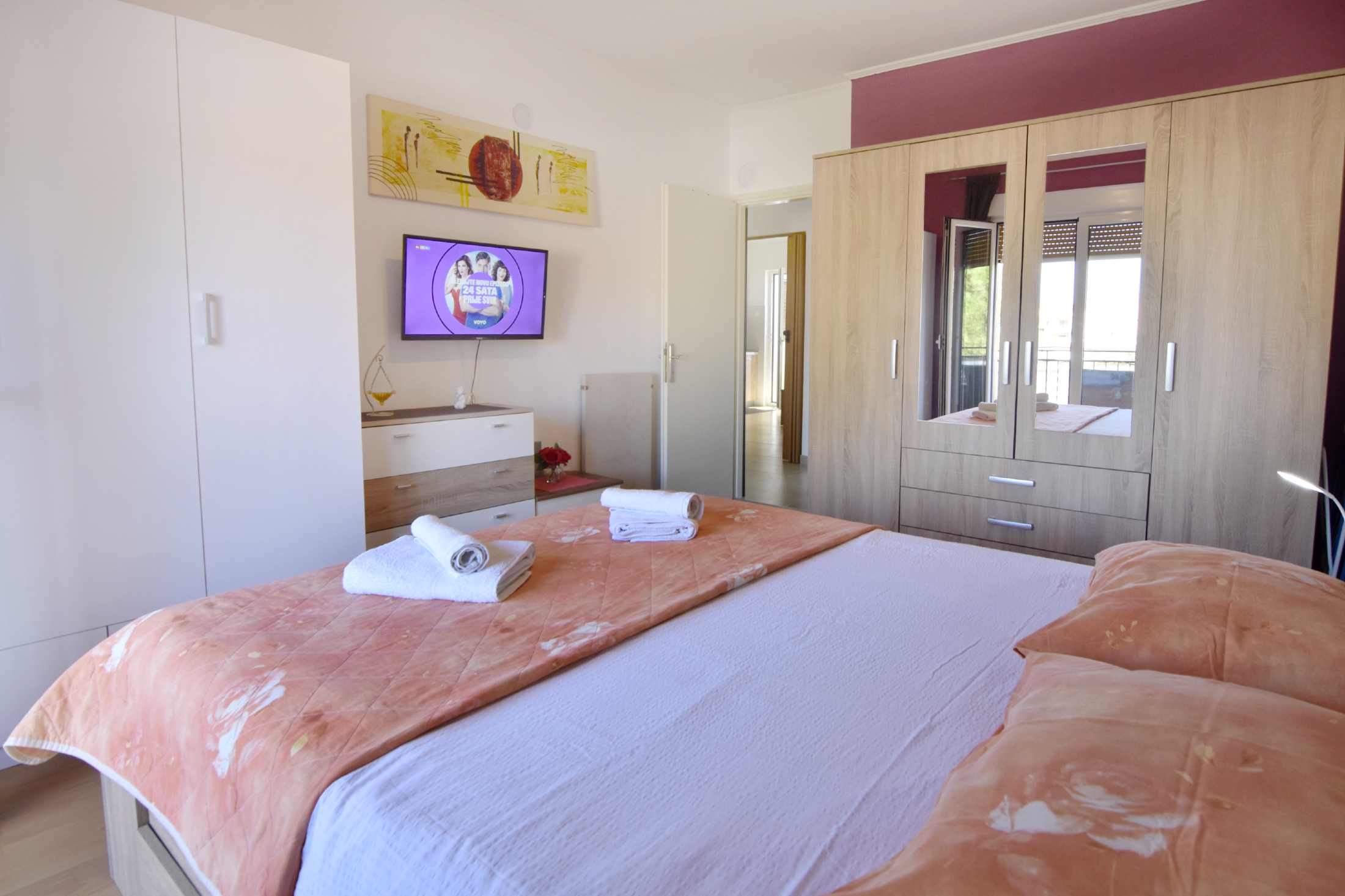 Two bedroom apartment with balcony Umag  A-a