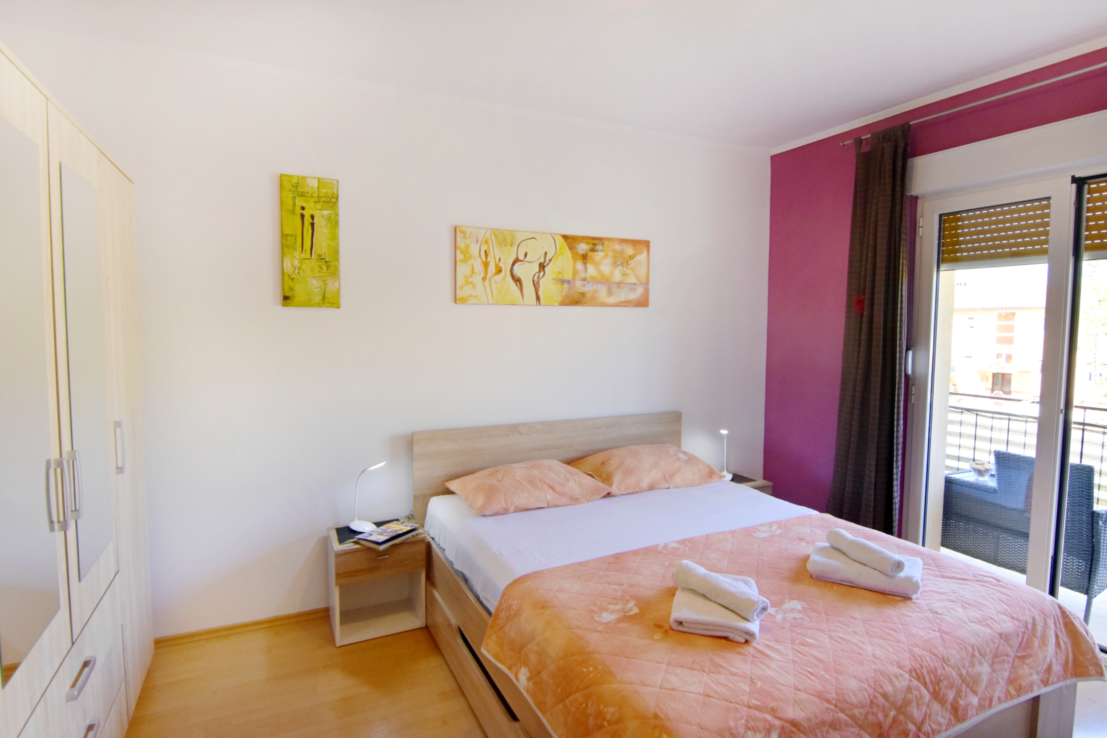 Two bedroom apartment with balcony Umag  A-a