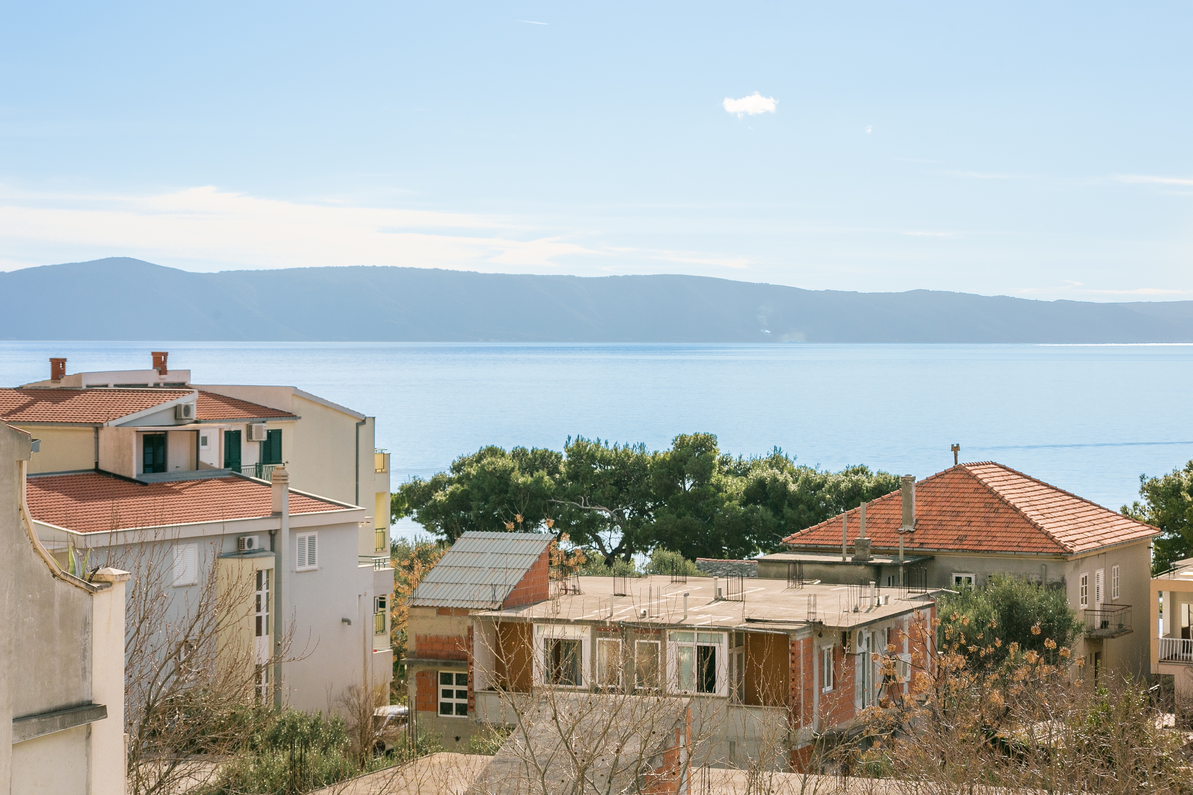 Two bedroom apartment with terrace and sea view Tučepi, Makarska  A-b