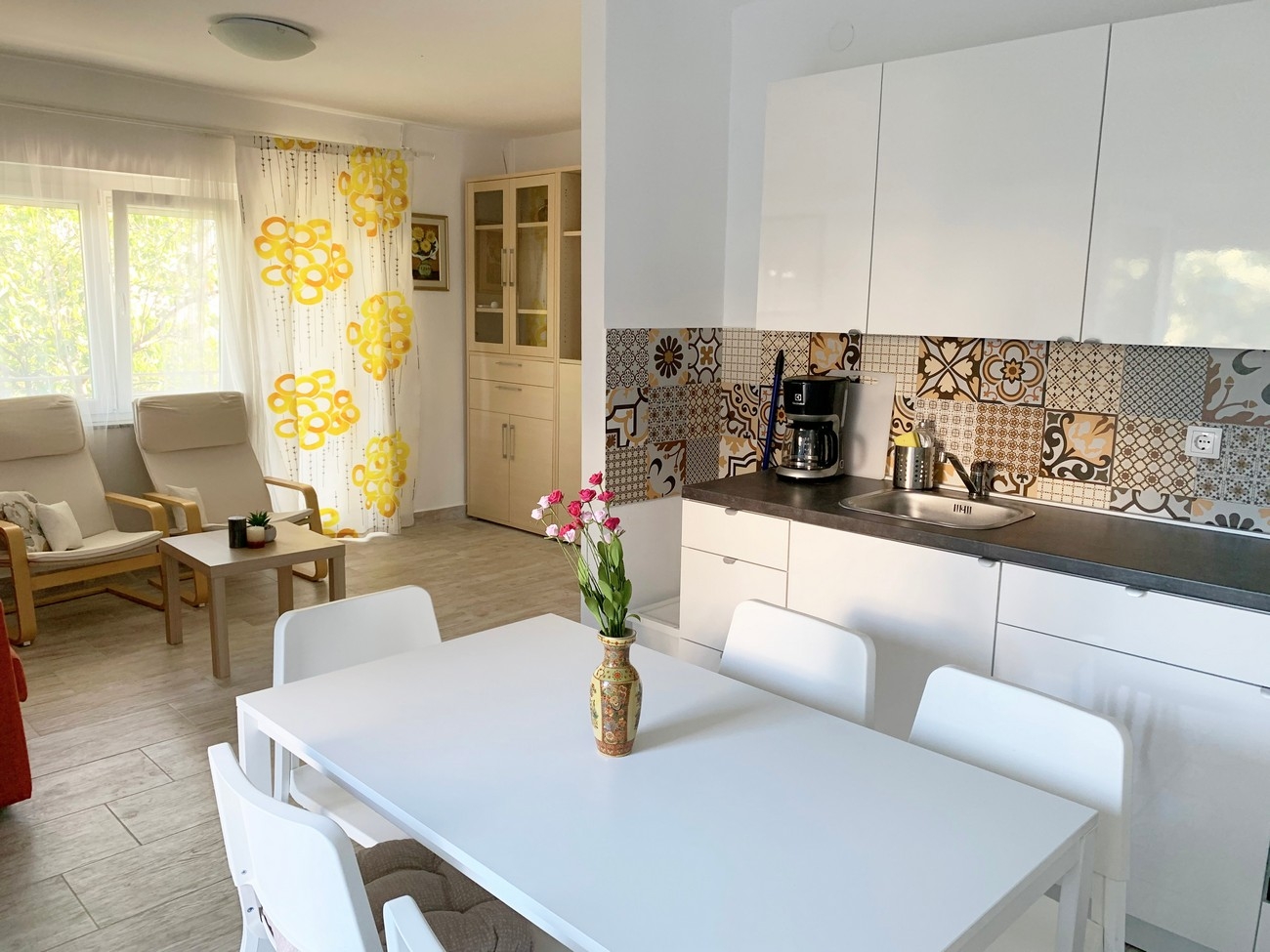 Two bedroom apartment with balcony Krk  A-a