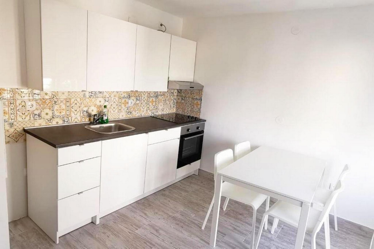 Two bedroom apartment with balcony and sea view Krk  A-b