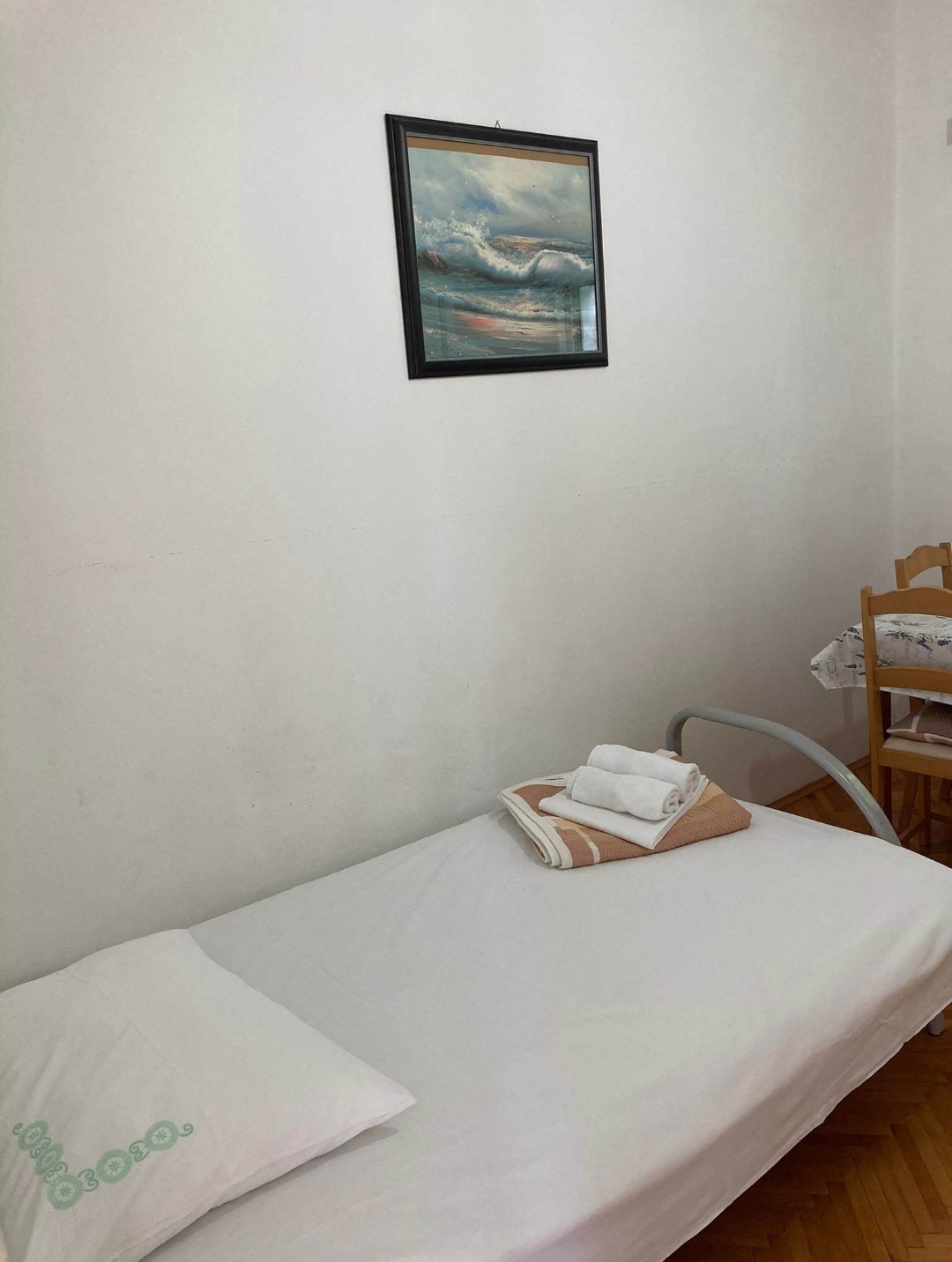 One bedroom apartment with balcony and sea view Drašnice, Makarska (A-22398-b)