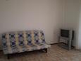 Obývací pokoj Povljana, Obývací pokoj v ubytování typu apartment, domácí mazlíčci povoleni a WiFi.