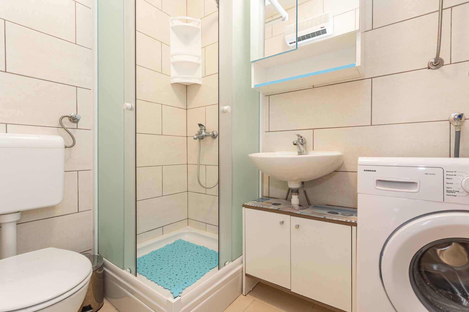 One bedroom apartment with balcony Baška, Krk  A-a