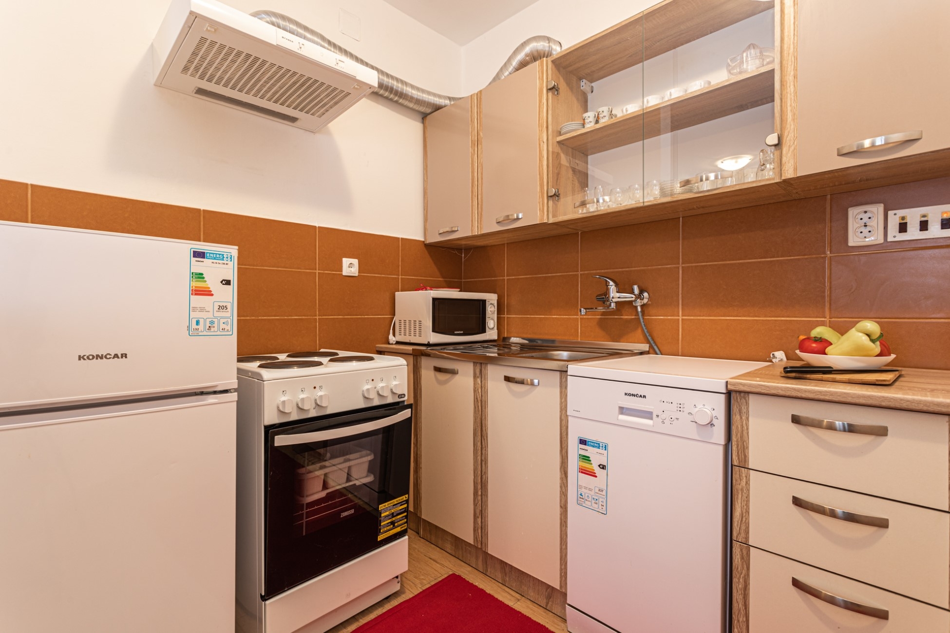One bedroom apartment with balcony Baška, Krk  A-a