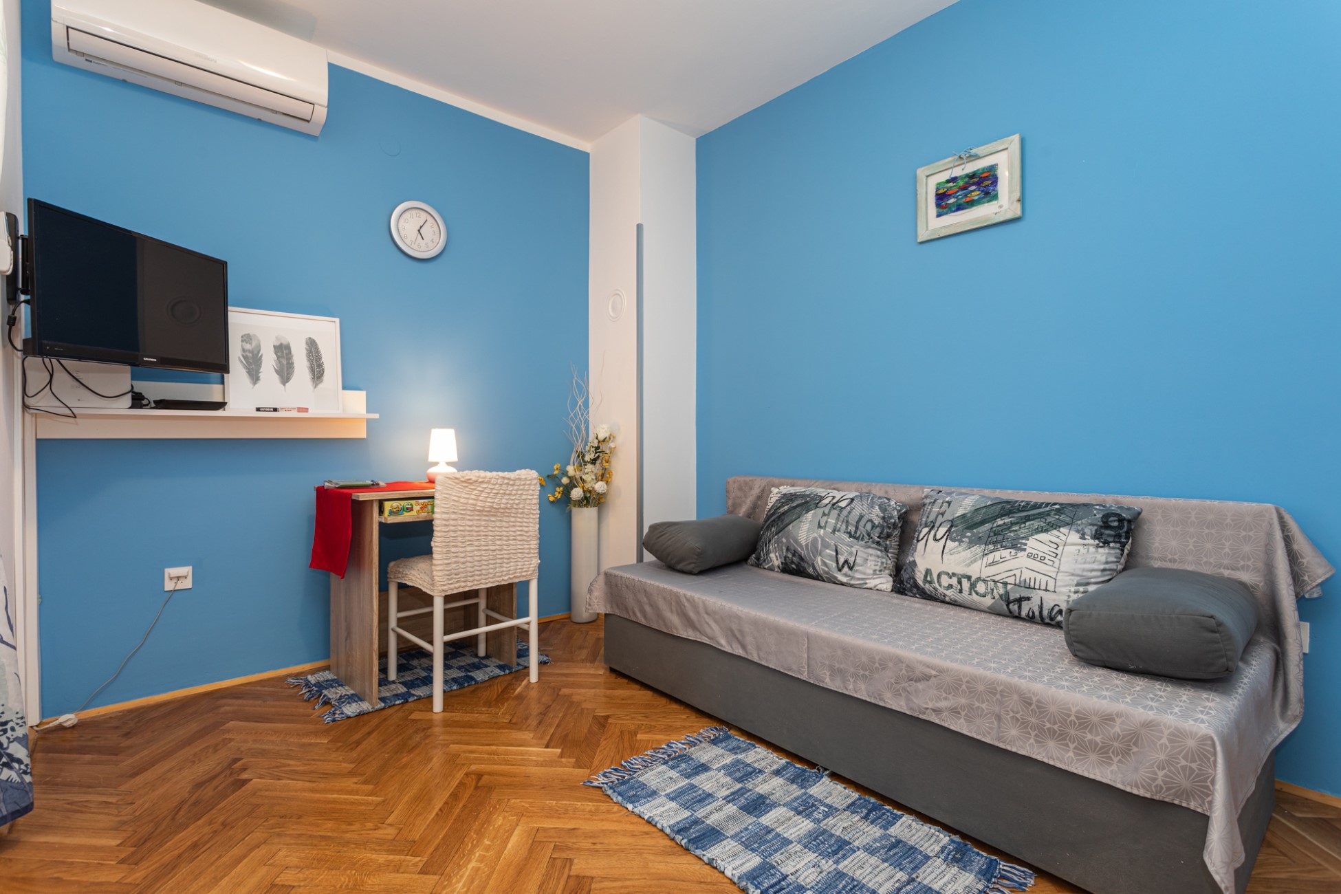 One bedroom apartment with balcony Baška, Krk  A-a