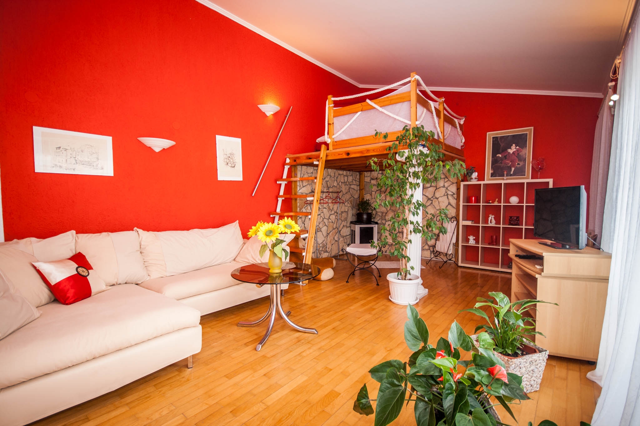 One bedroom apartment with terrace Baška, Krk  A-a