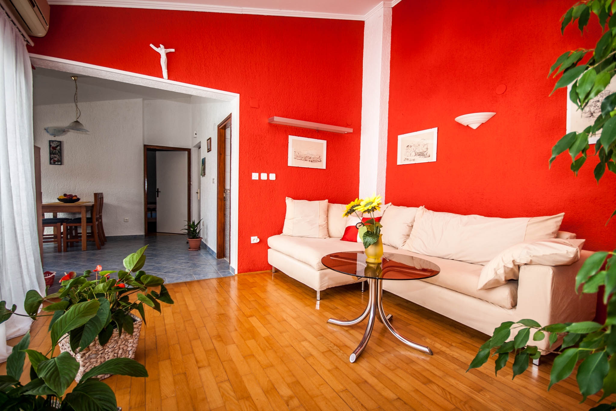 One bedroom apartment with terrace Baška, Krk  A-a