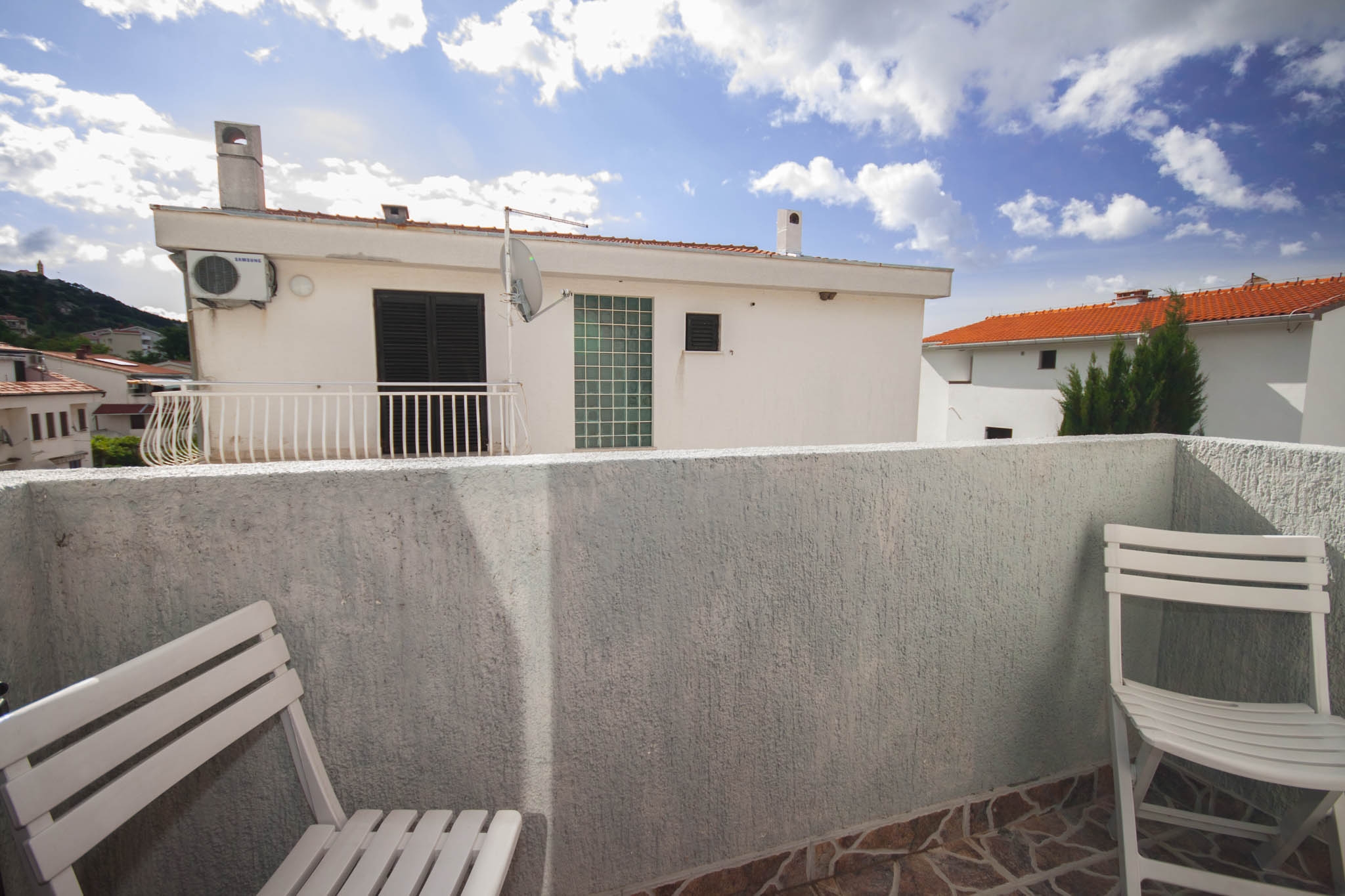 Three bedroom apartment with balcony Baška, Krk  A-b