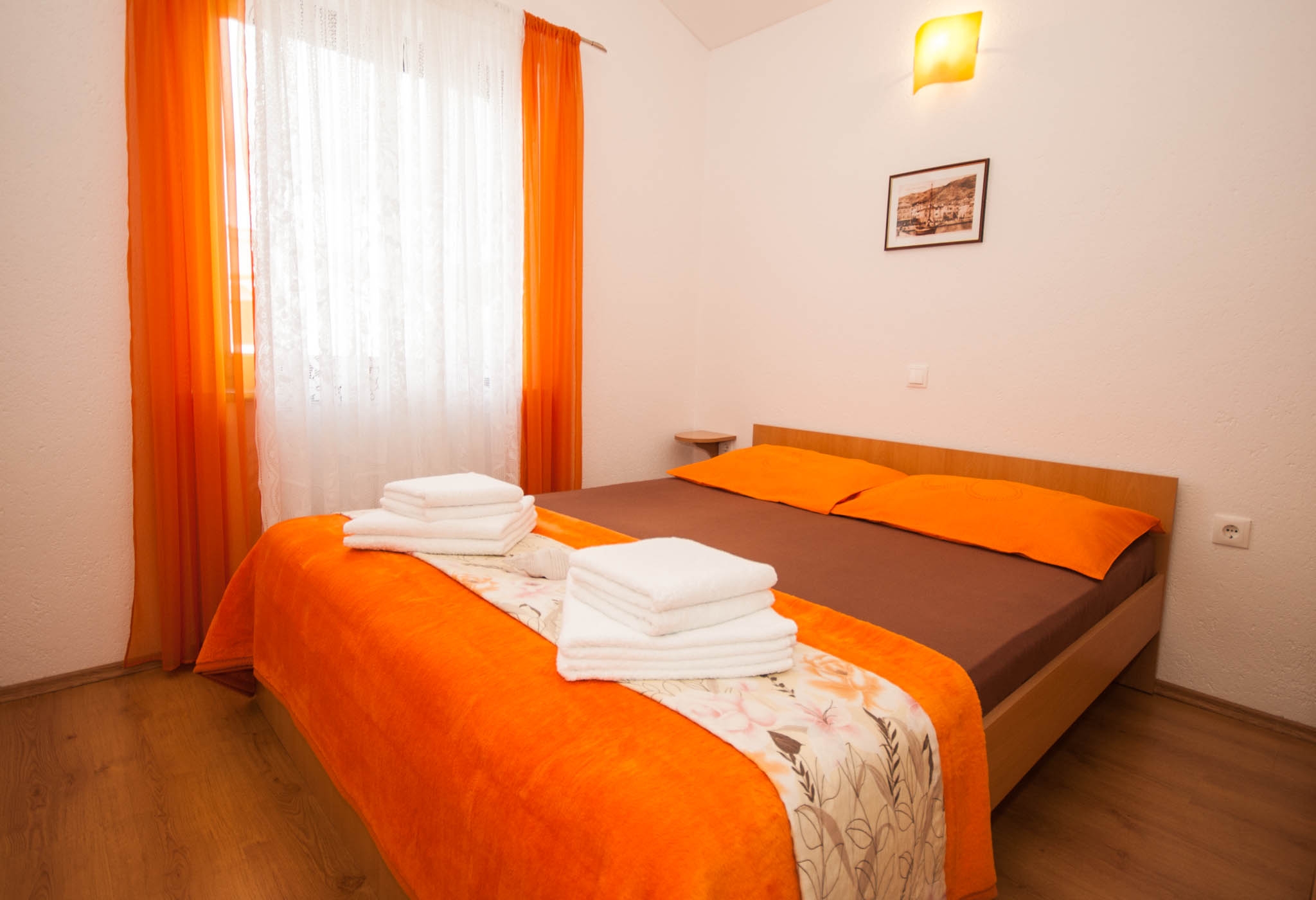 Three bedroom apartment with balcony Baška, Krk  A-b
