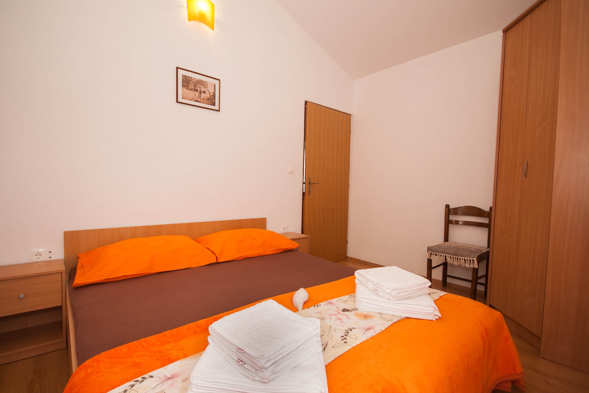Three bedroom apartment with balcony Baška, Krk  A-b