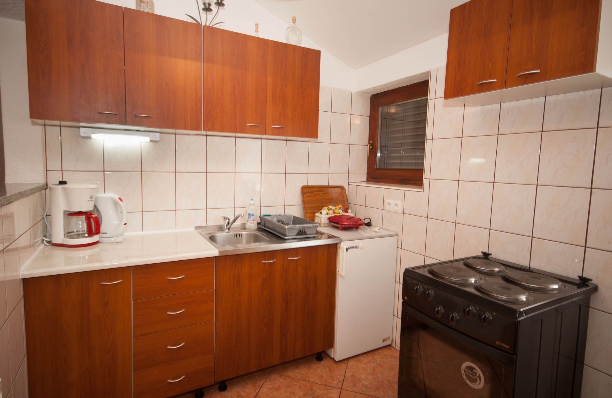 Three bedroom apartment with balcony Baška, Krk  A-b
