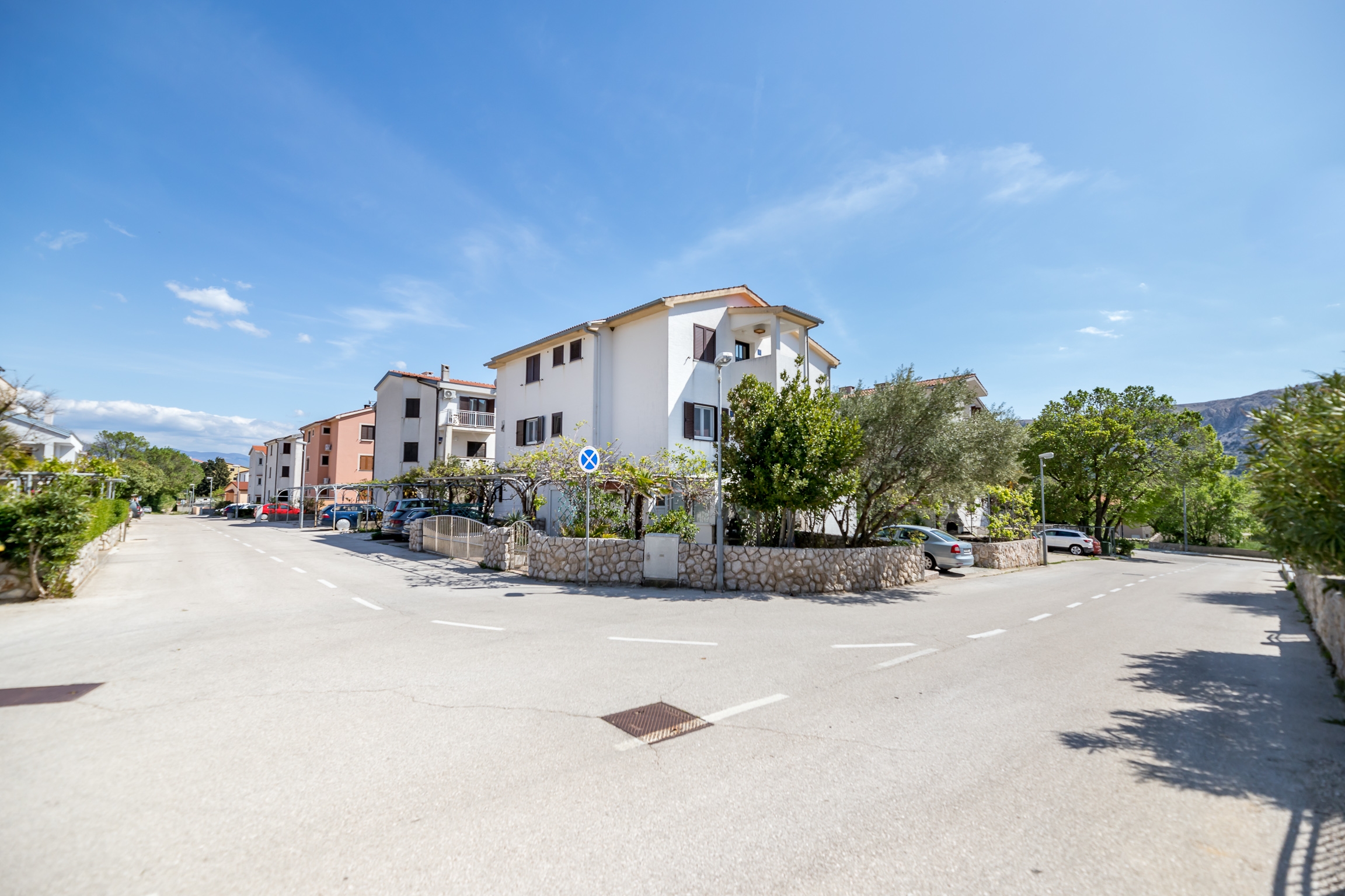 Enosobni apartma S teraso Baška, Krk  A-a