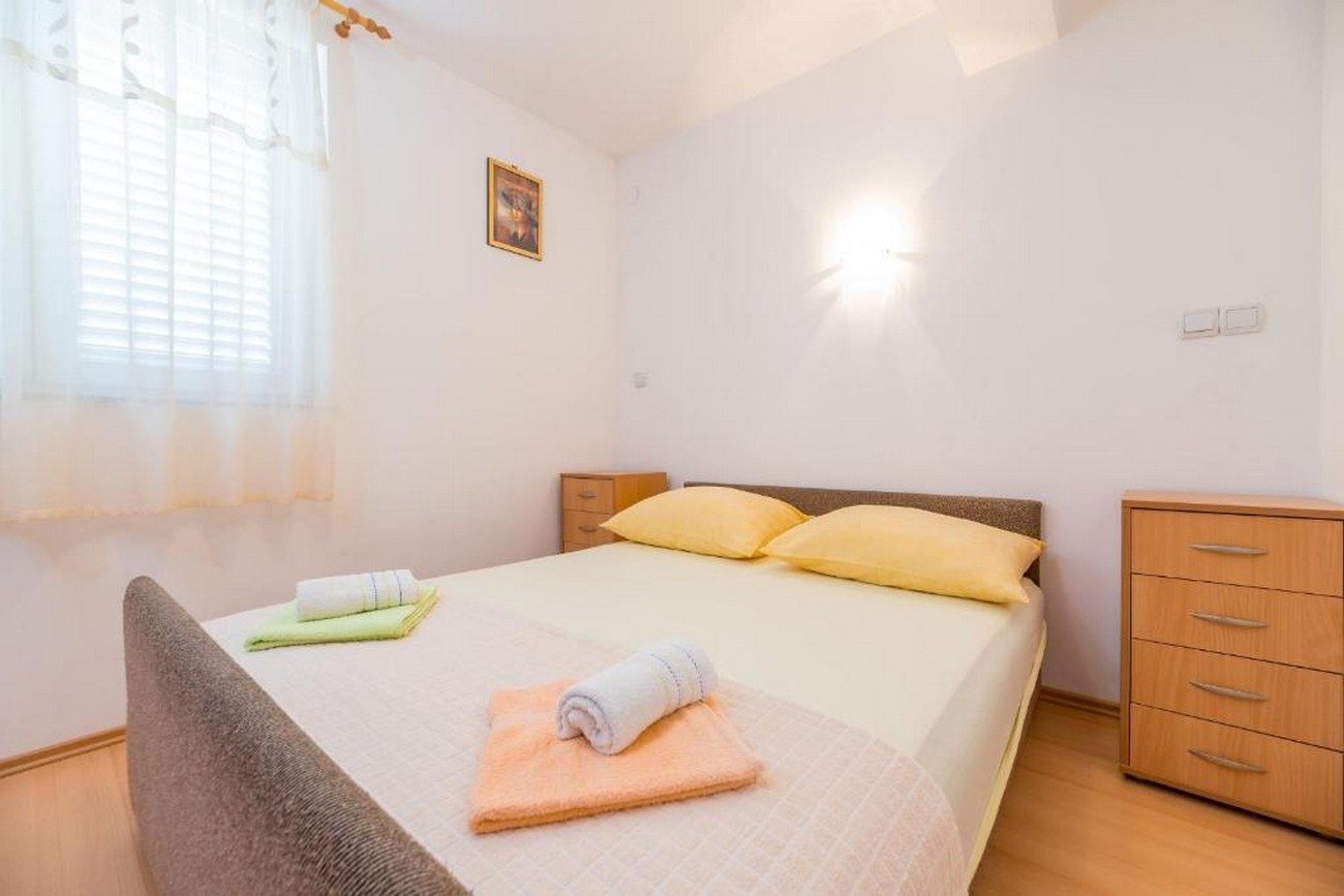 Studio flat with terrace Baška, Krk  AS-a