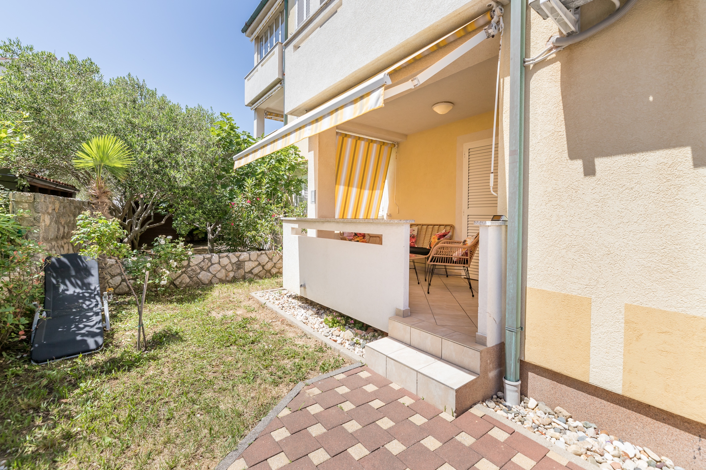 Two bedroom apartment with terrace Baška, Krk  A-a