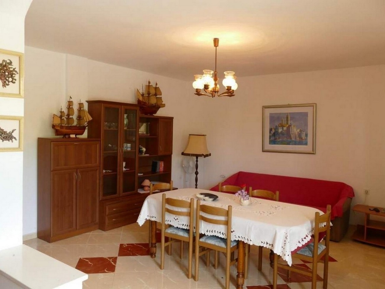 Three bedroom apartment with terrace Barbat, Rab (A-22423-a)