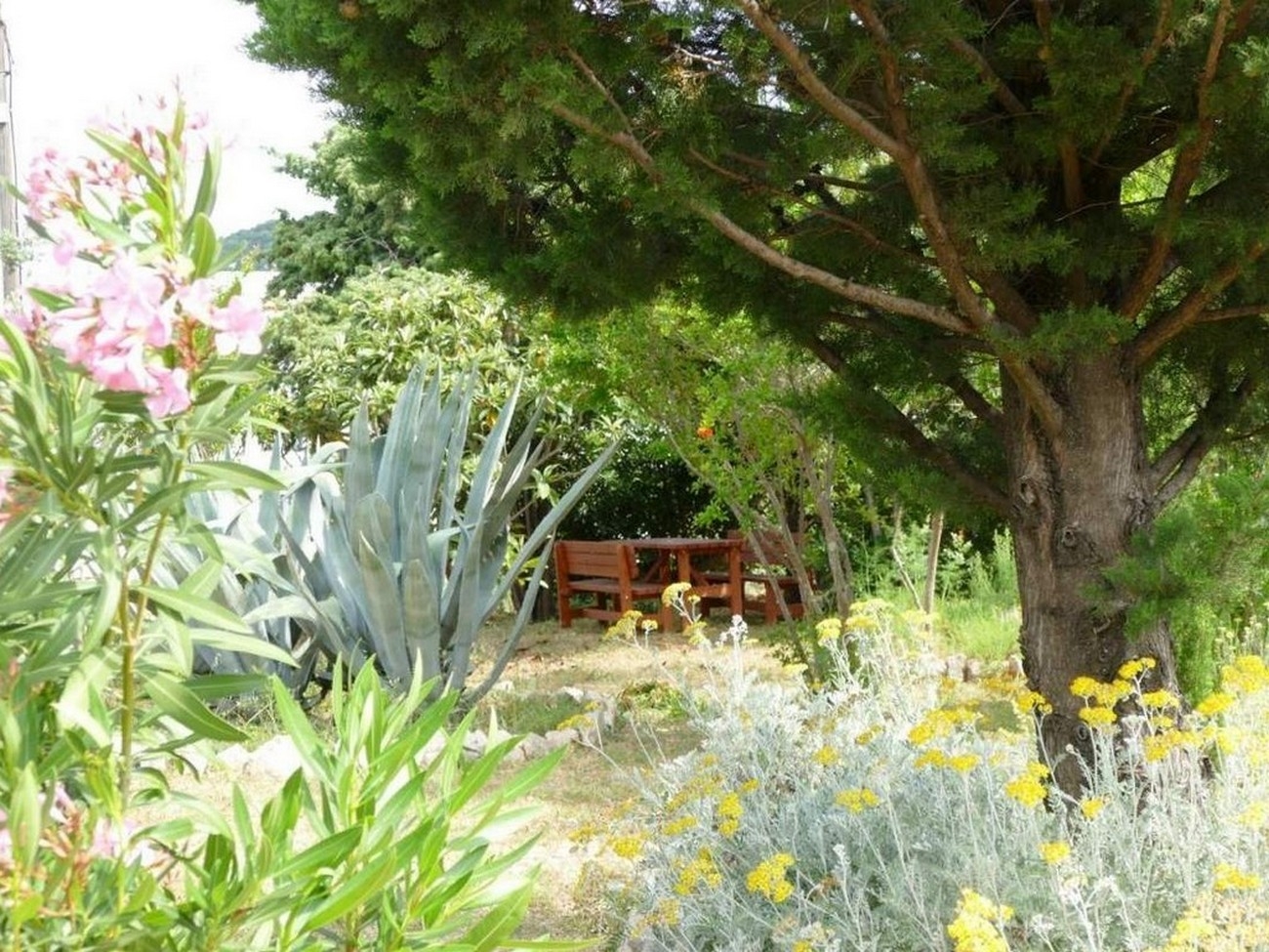 Three bedroom apartment with terrace Barbat, Rab (A-22423-a)