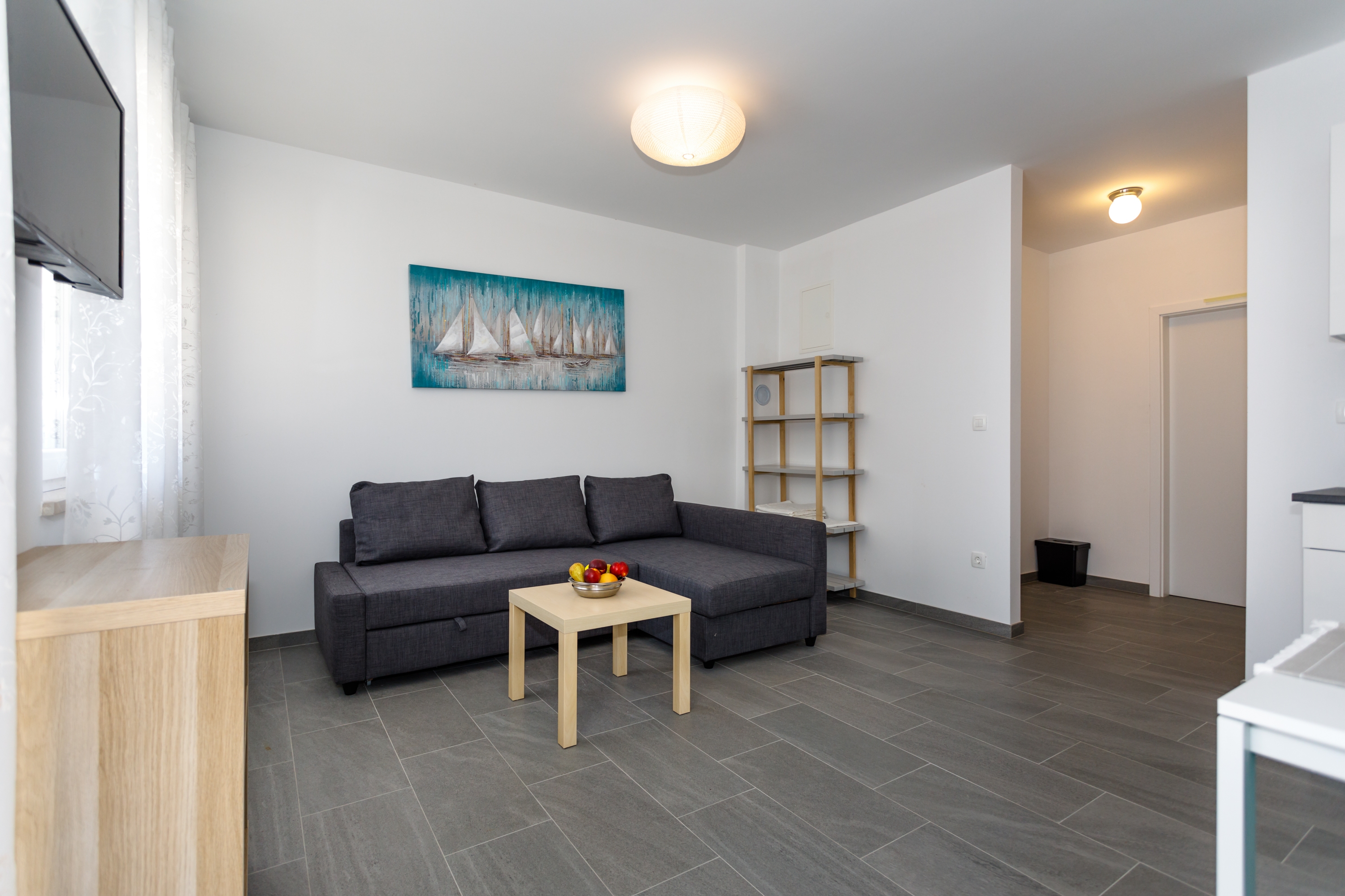 One bedroom apartment with terrace Krk  A-a