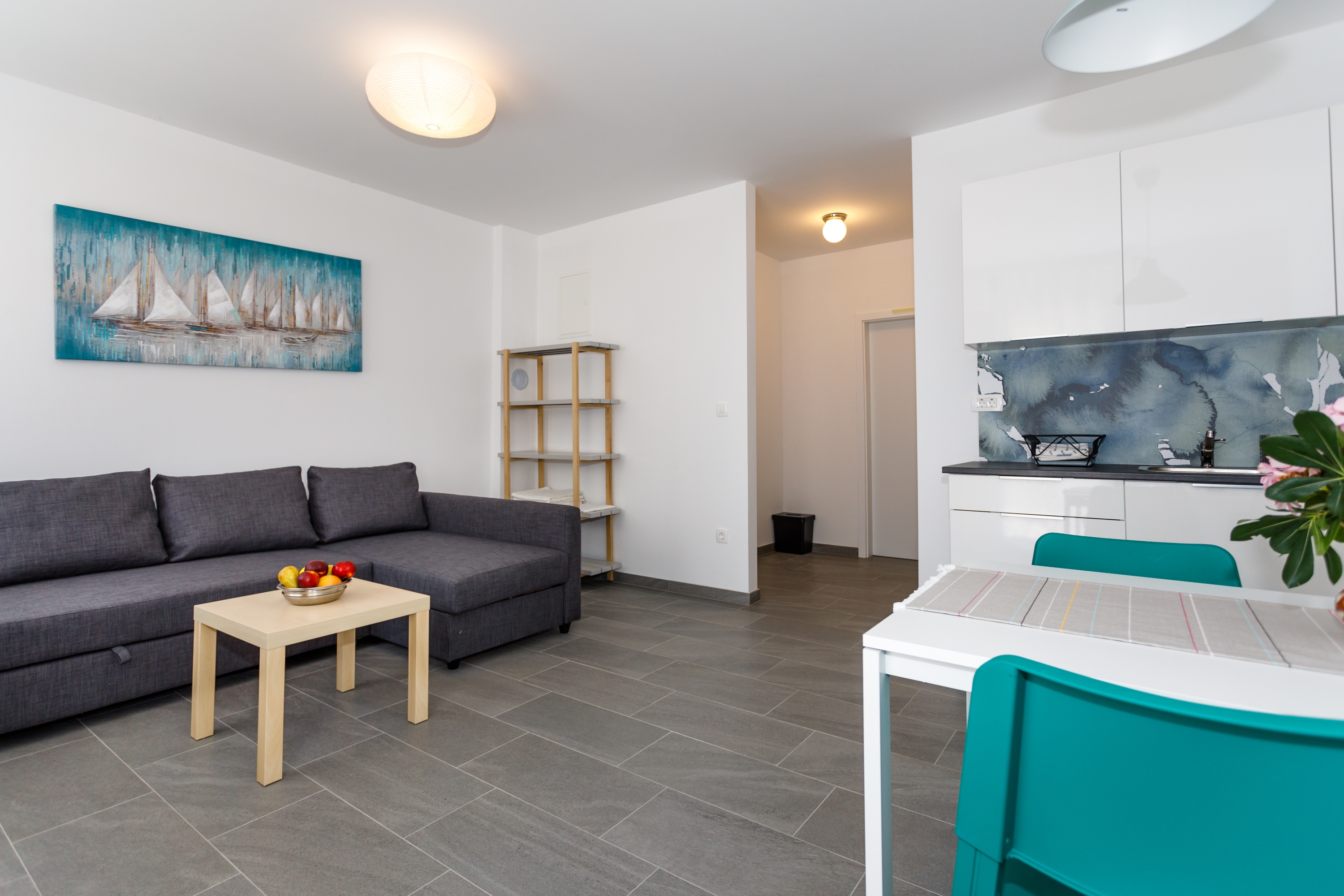 One bedroom apartment with terrace Krk  A-a