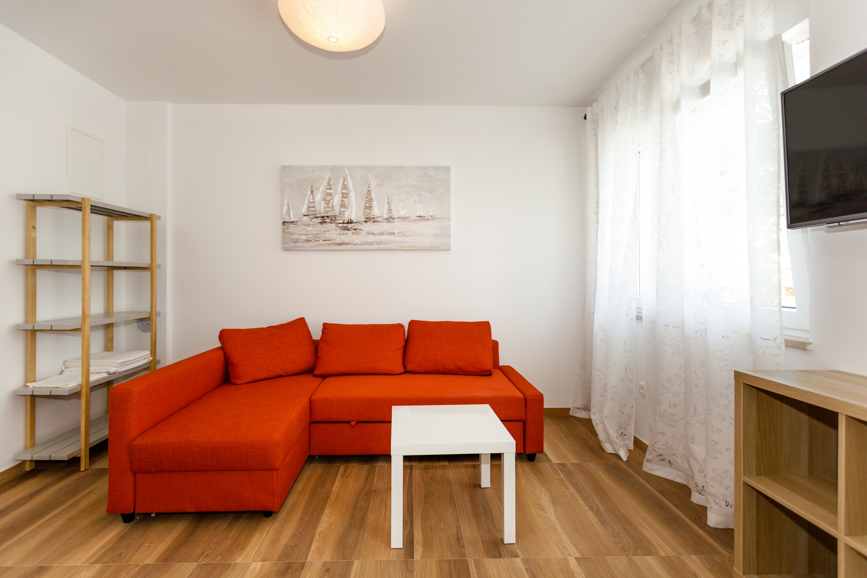 One bedroom apartment with terrace Krk  A-b