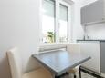 Rovinj, Jídelna v ubytování typu apartment, s klimatizací a WiFi.