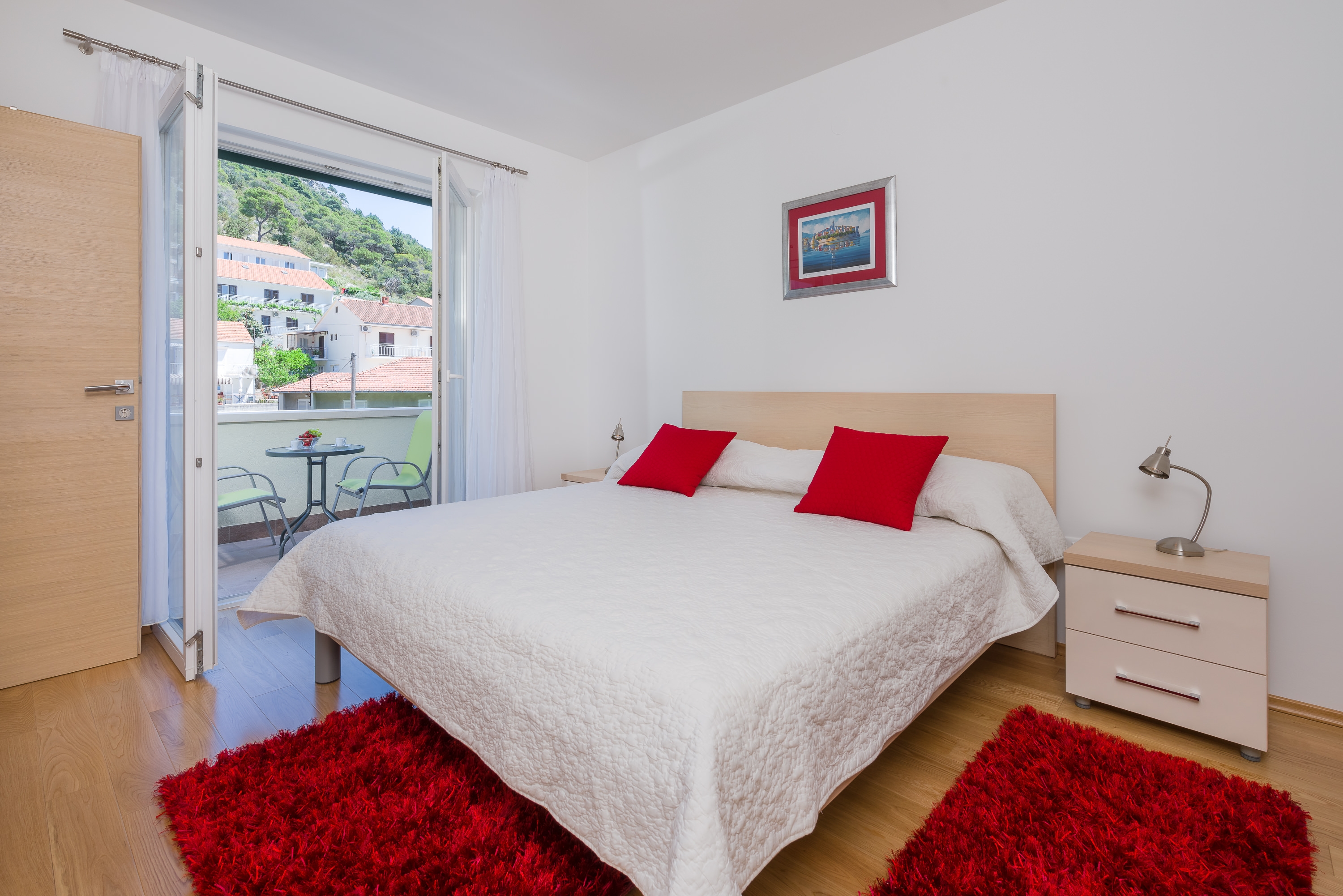 Two bedroom apartment with balcony Hvar  A-b