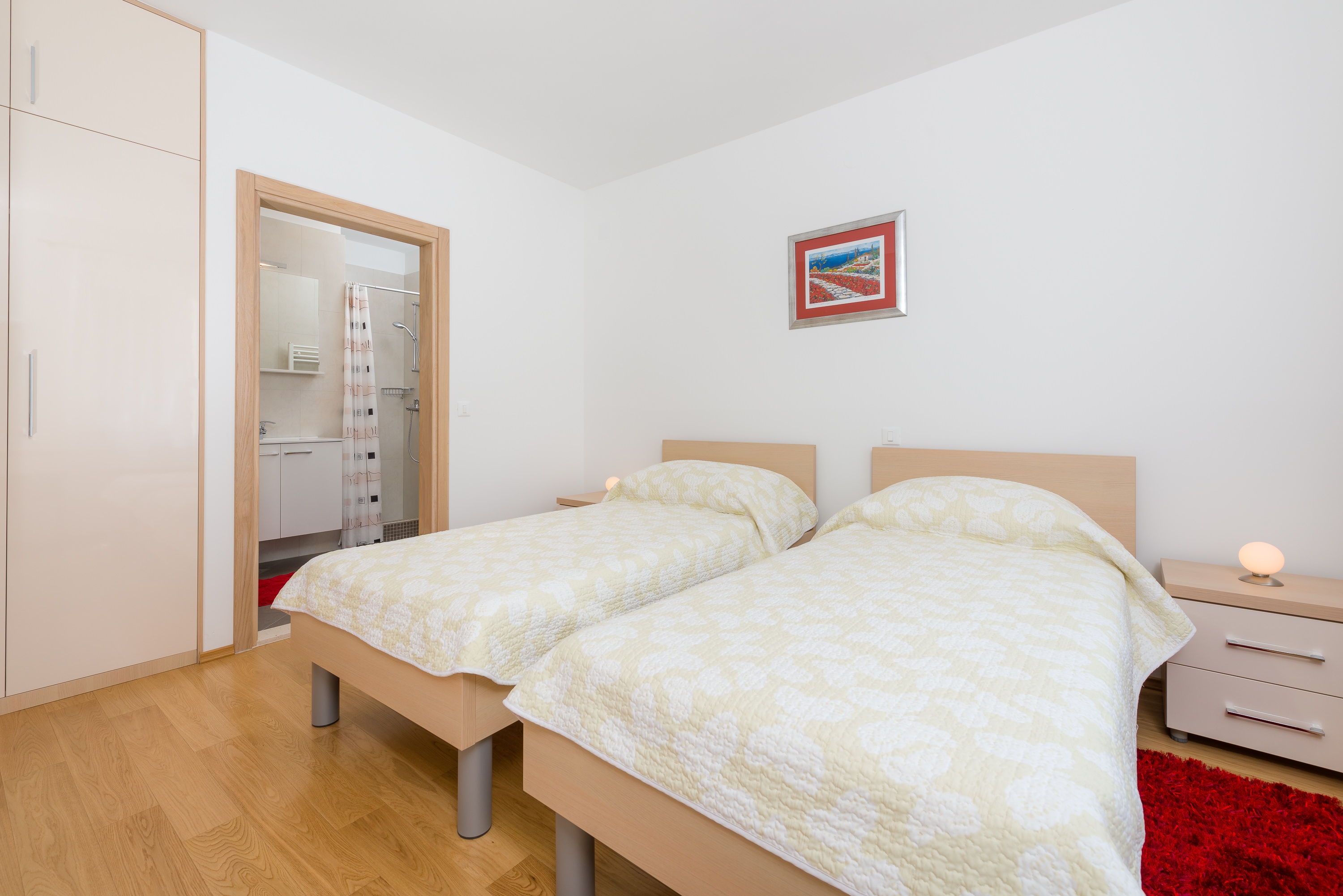Two bedroom apartment with balcony Hvar  A-b