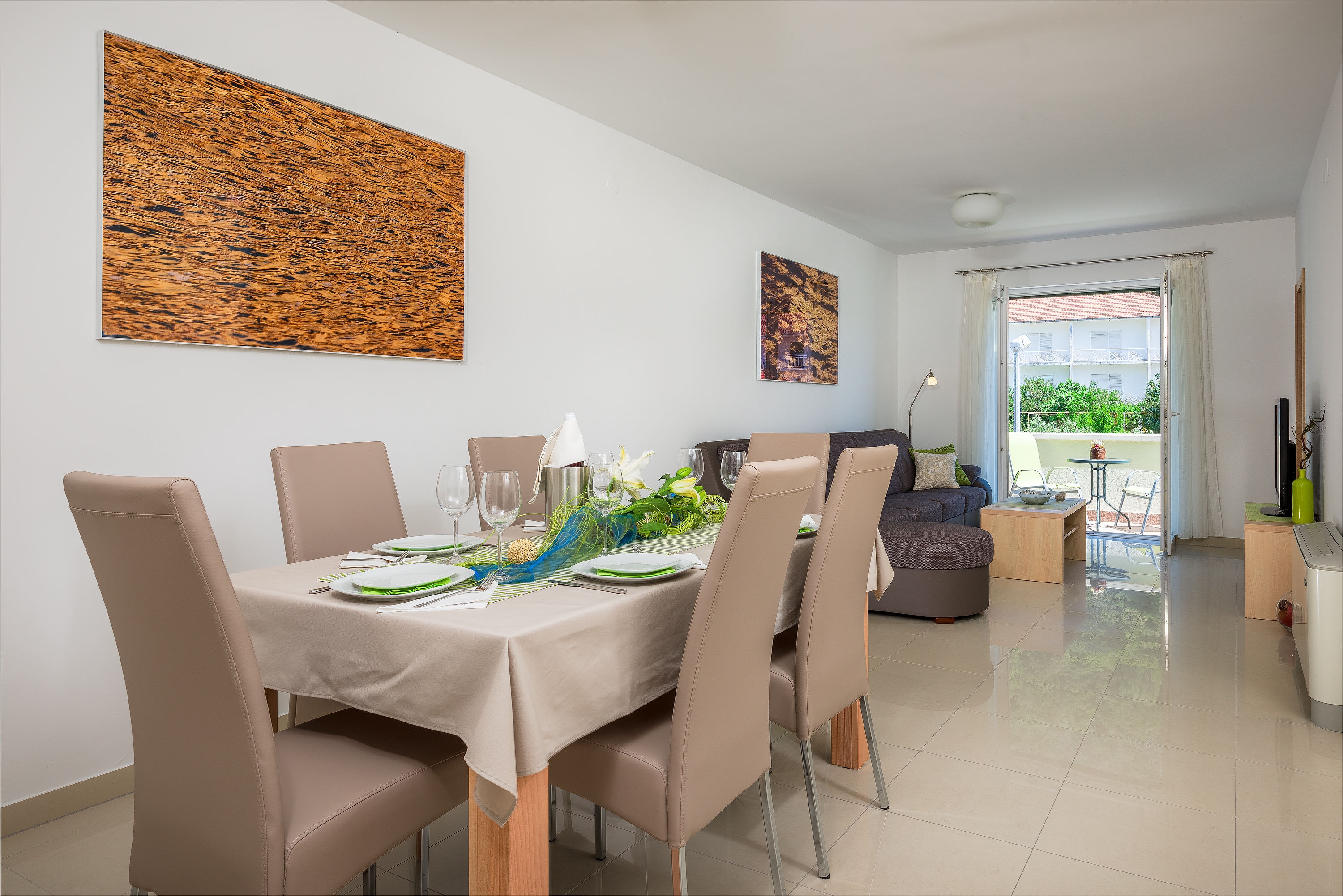 Two bedroom apartment with balcony Hvar  A-b