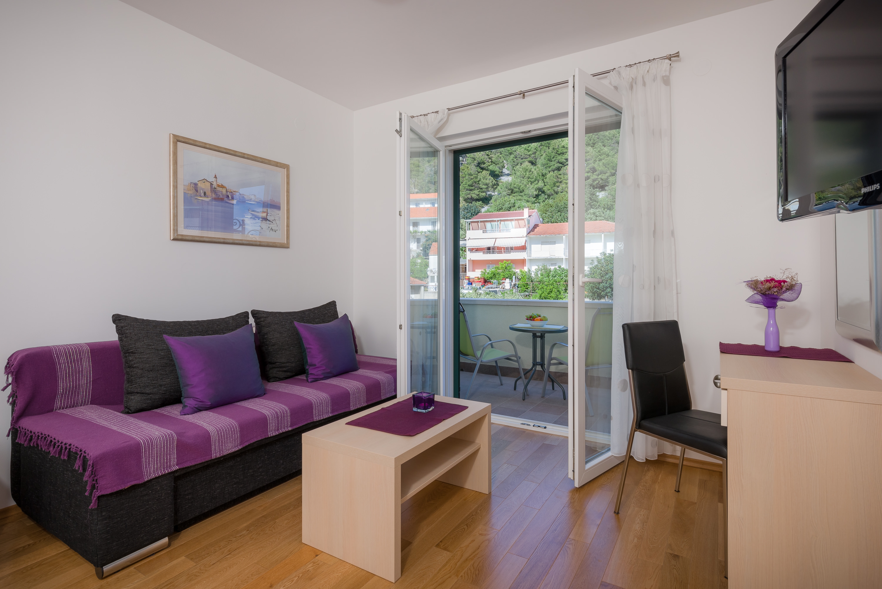 One bedroom apartment with balcony Hvar  A-c