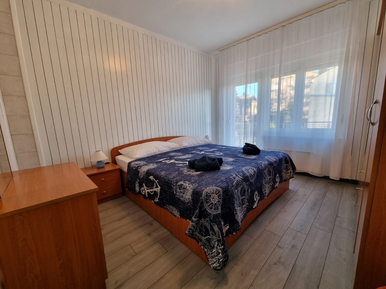 Two bedroom apartment with terrace and sea view Crikvenica  A-a