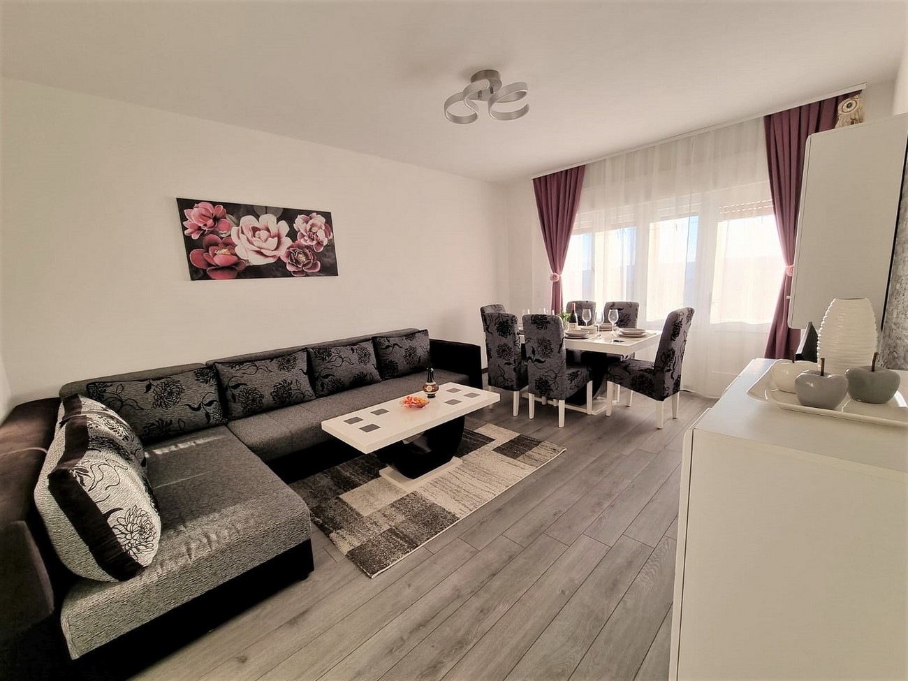 Two bedroom apartment with terrace and sea view Crikvenica (A-22434-a)