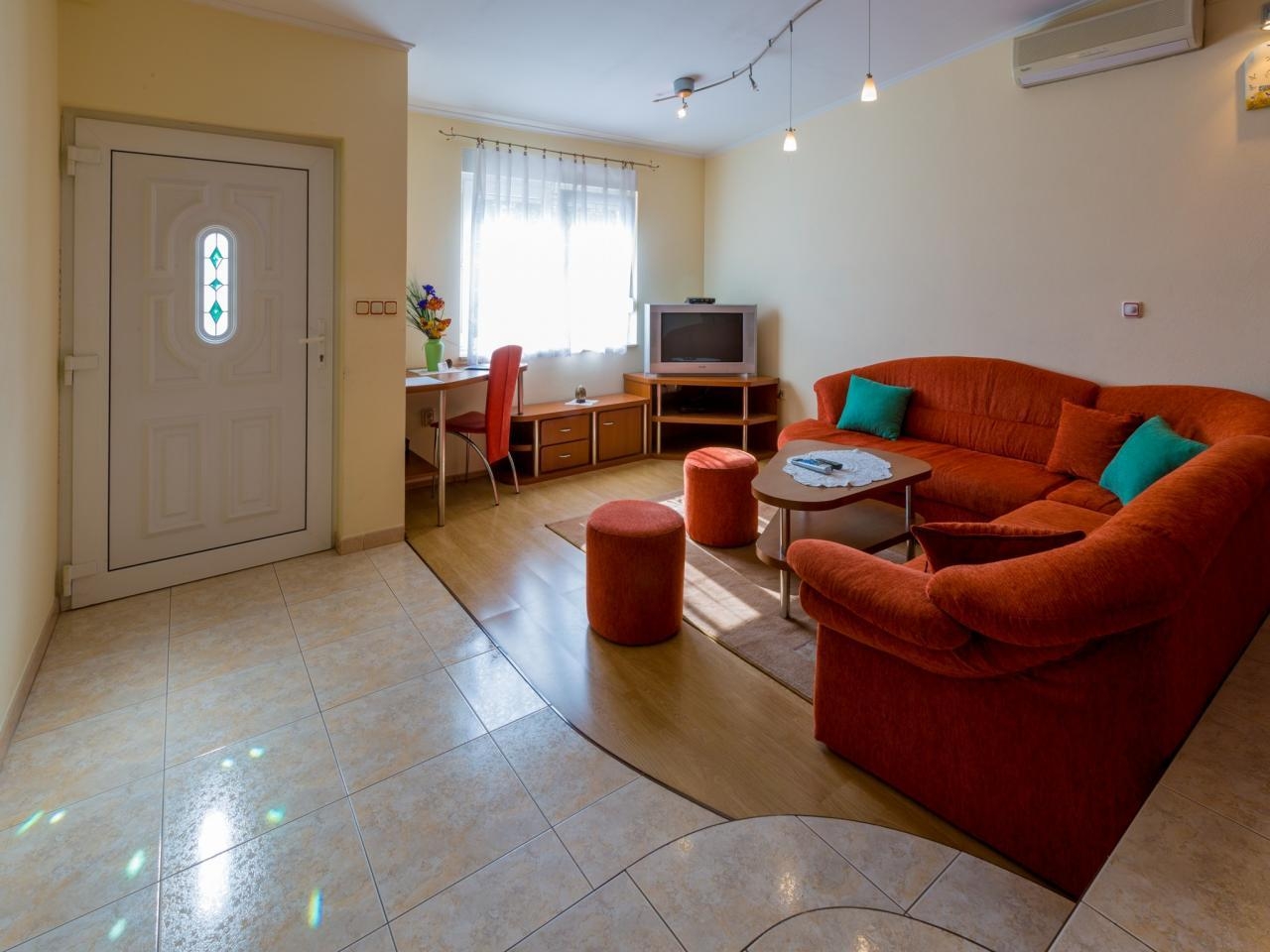 Two bedroom apartment with terrace Crikvenica (A-22434-b)