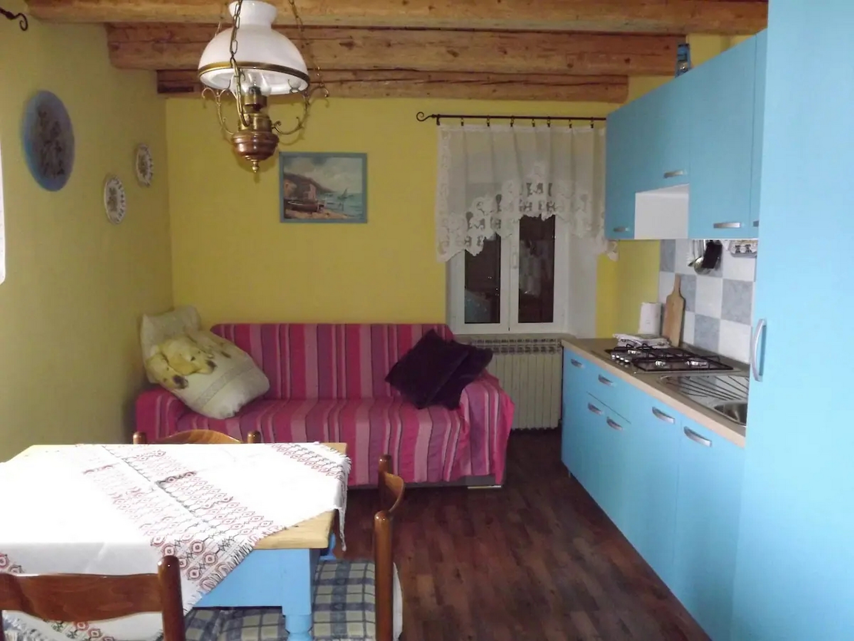 One bedroom apartment with balcony and sea view Beli, Cres (A-22435-a)