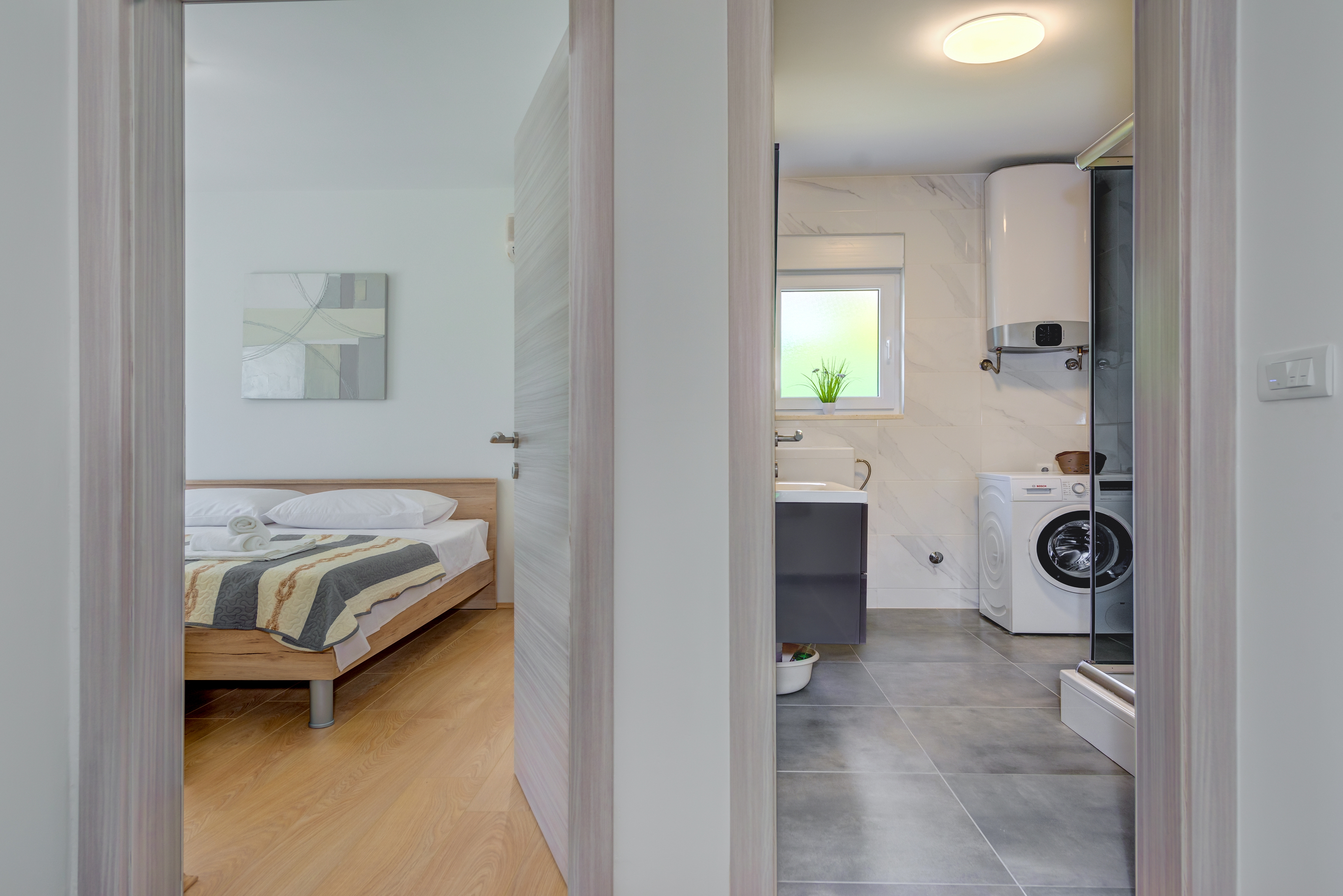 Two bedroom house with terrace Kaštel Štafilić, Kaštela  K
