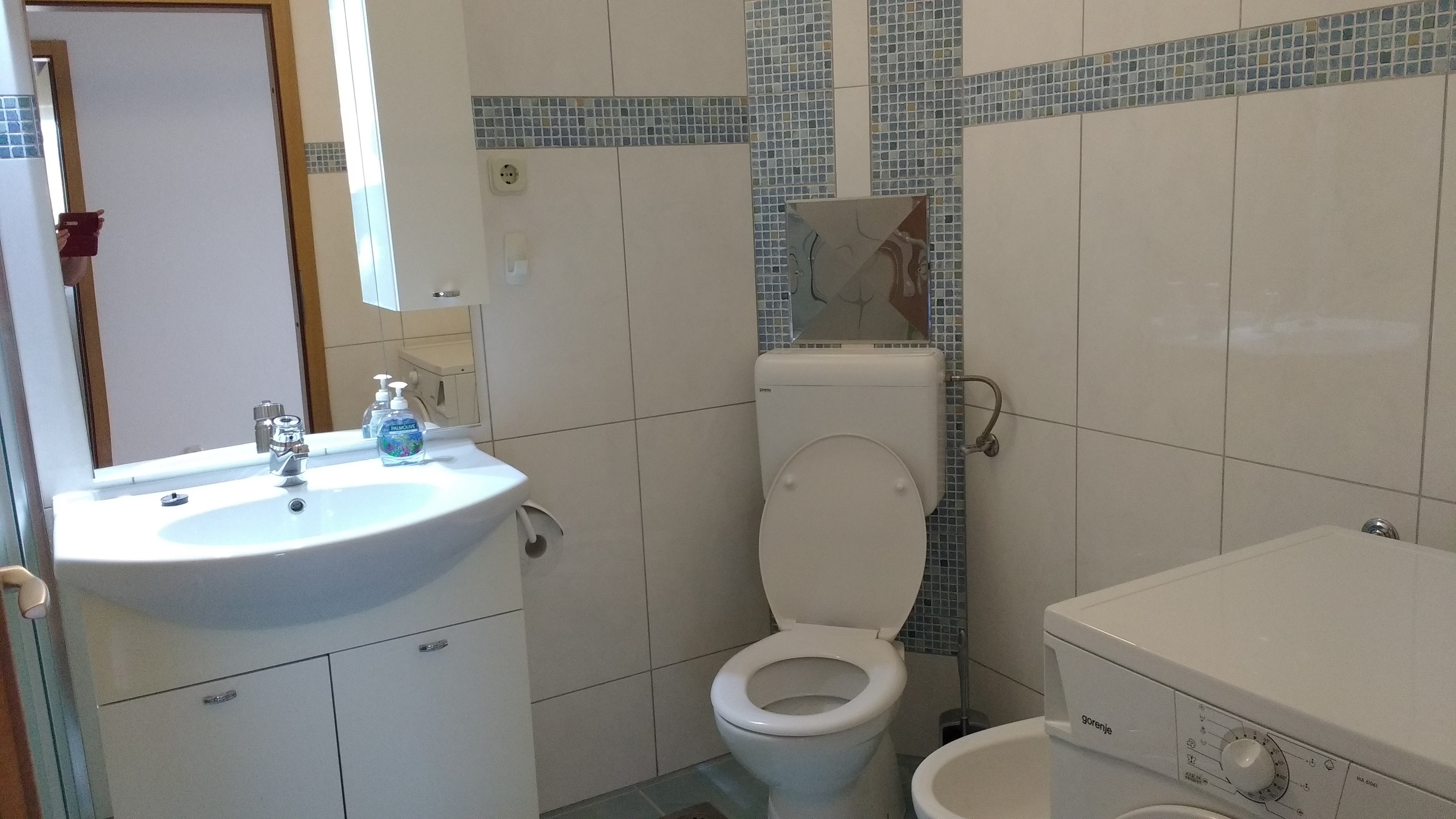 One bedroom apartment with balcony and sea view Okrug Gornji, Čiovo  A-b