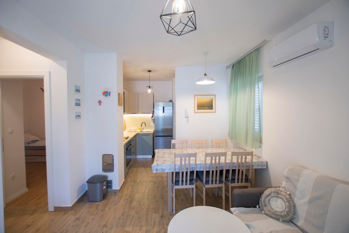 Two bedroom apartment with terrace Pakoštane, Biograd (A-22446-a)