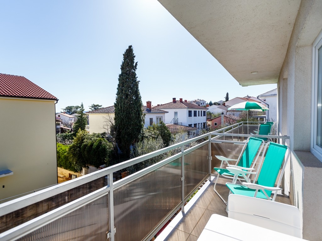 One bedroom apartment with balcony Krk  A-a