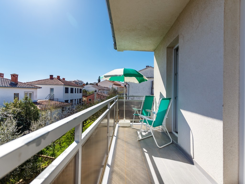 One bedroom apartment with balcony and sea view Krk  A-b