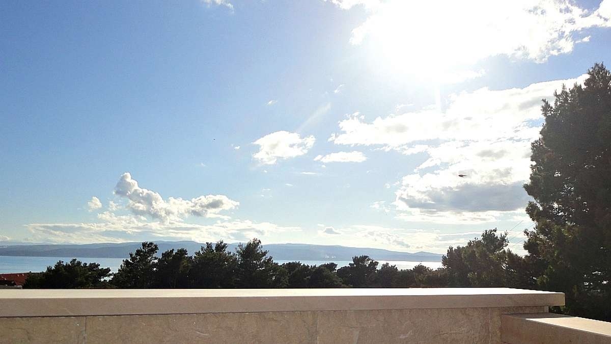 Studio flat with balcony and sea view Baška Voda, Makarska  AS-a