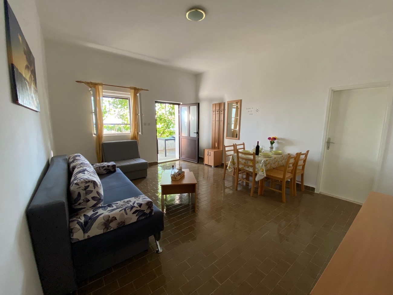 One bedroom apartment with terrace and sea view Ivan Dolac, Hvar (A-22459-a)