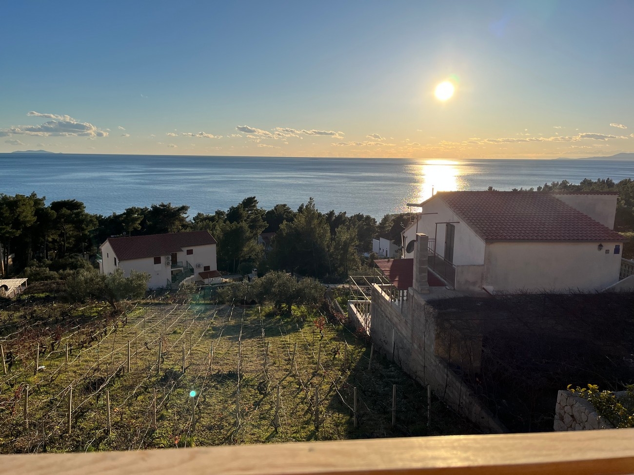 One bedroom apartment with terrace and sea view Ivan Dolac, Hvar  A-a