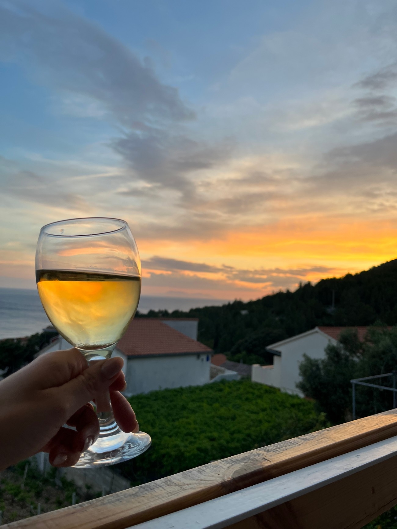 One bedroom apartment with terrace and sea view Ivan Dolac, Hvar  A-c