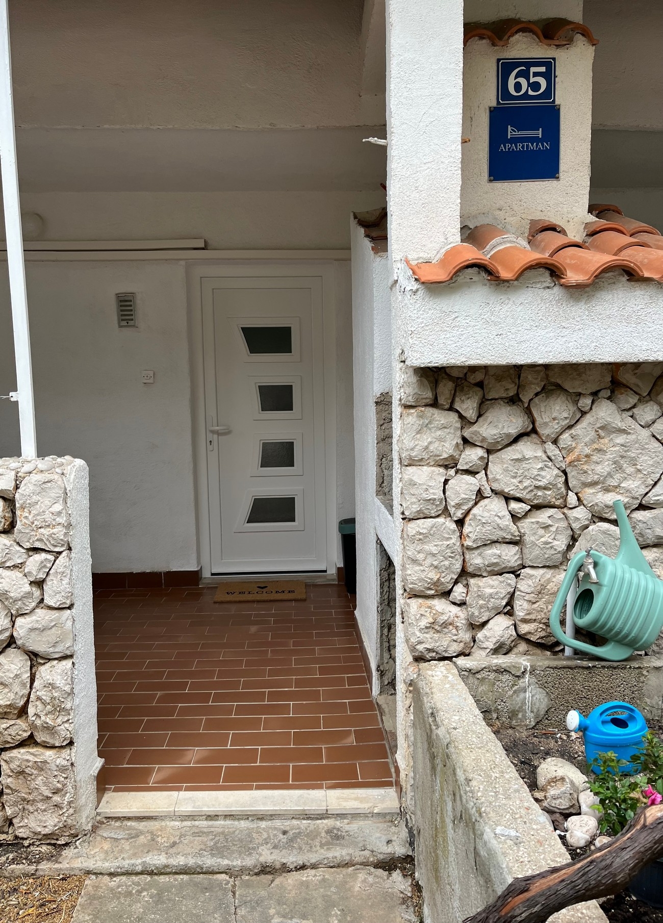 One bedroom apartment with terrace and sea view Ivan Dolac, Hvar  A-c