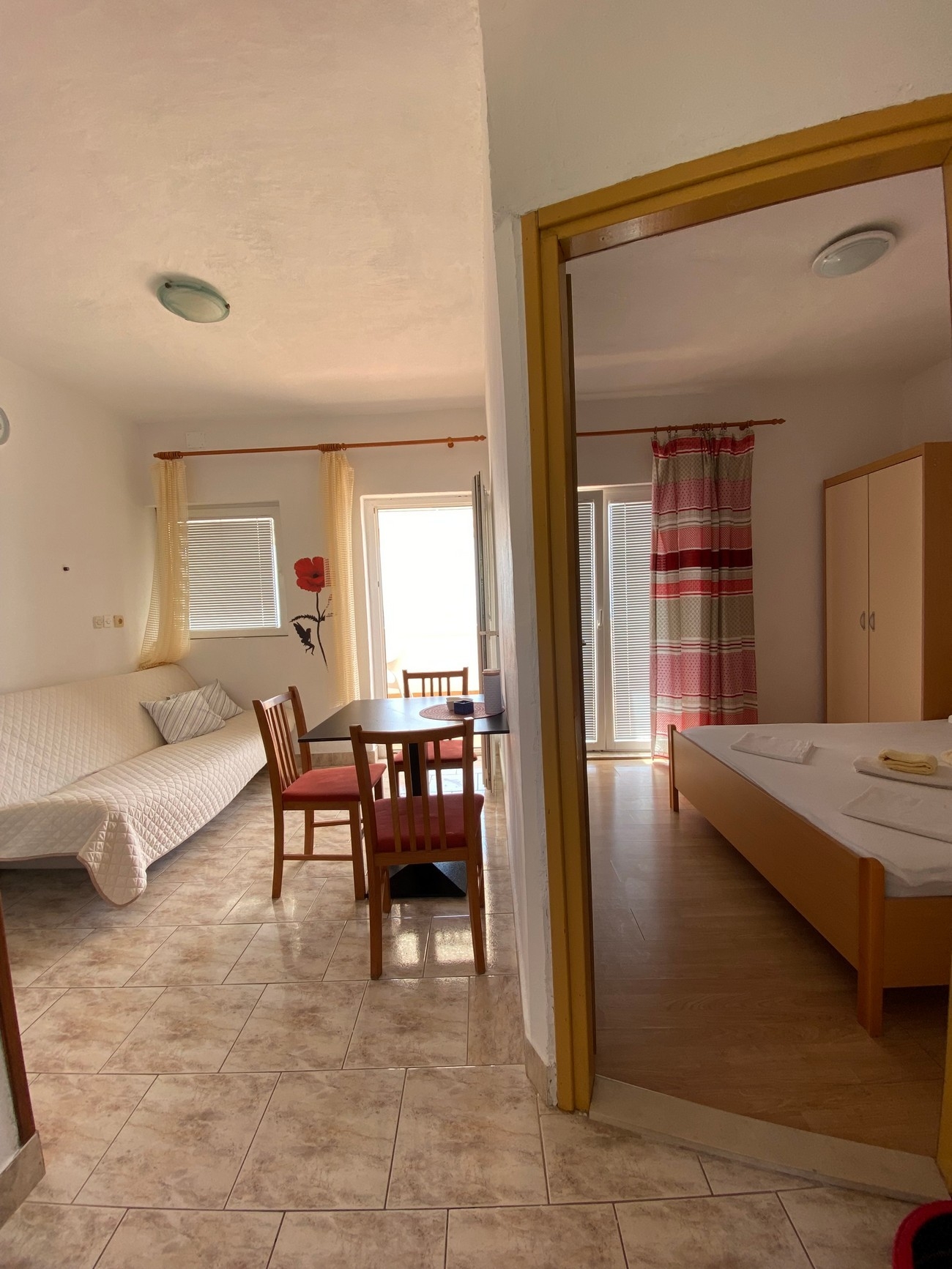 Two bedroom apartment with terrace and sea view Ivan Dolac, Hvar (A-22459-d)