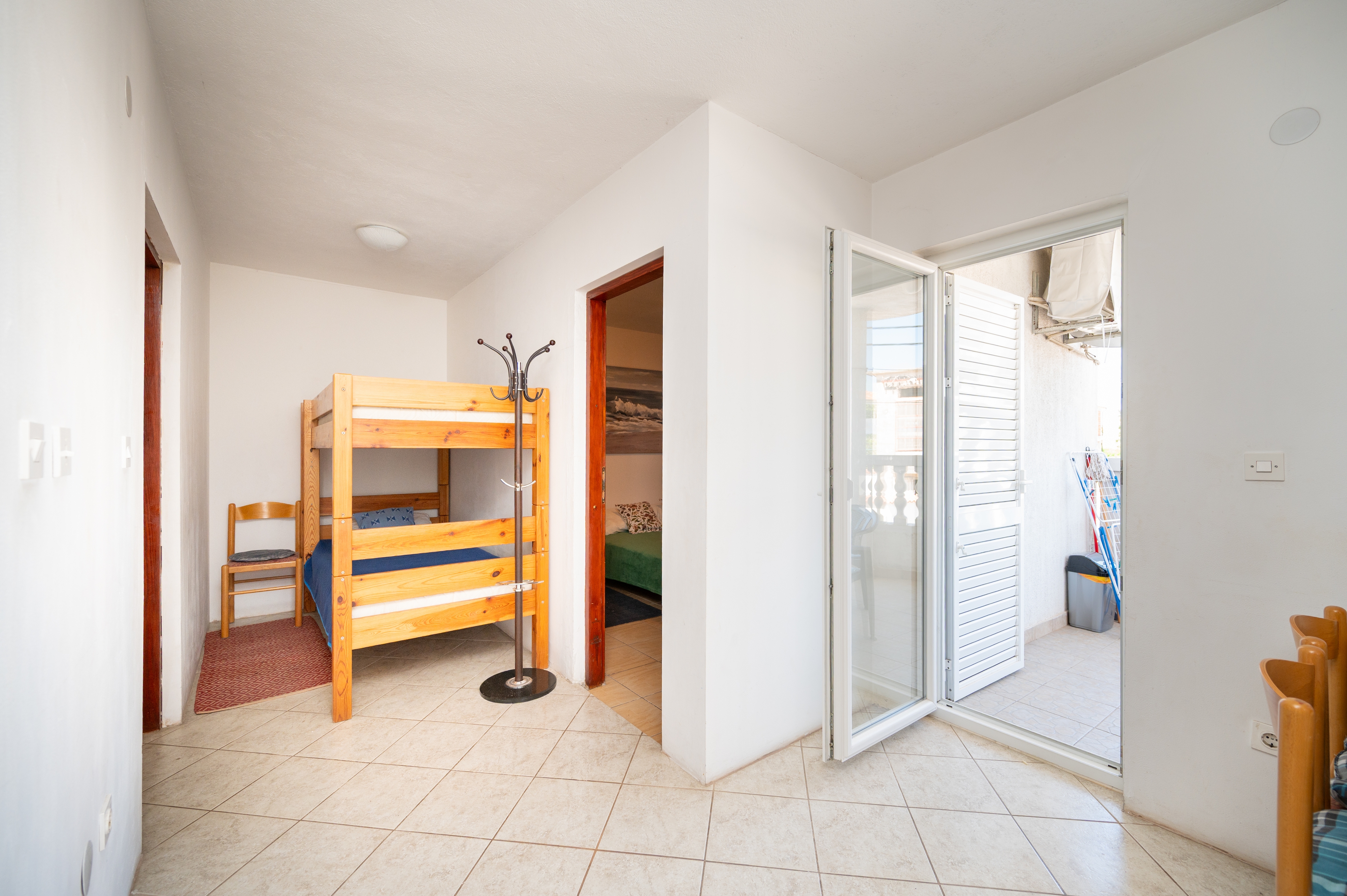 Studio flat with terrace Pakoštane, Biograd (AS-22462-a)