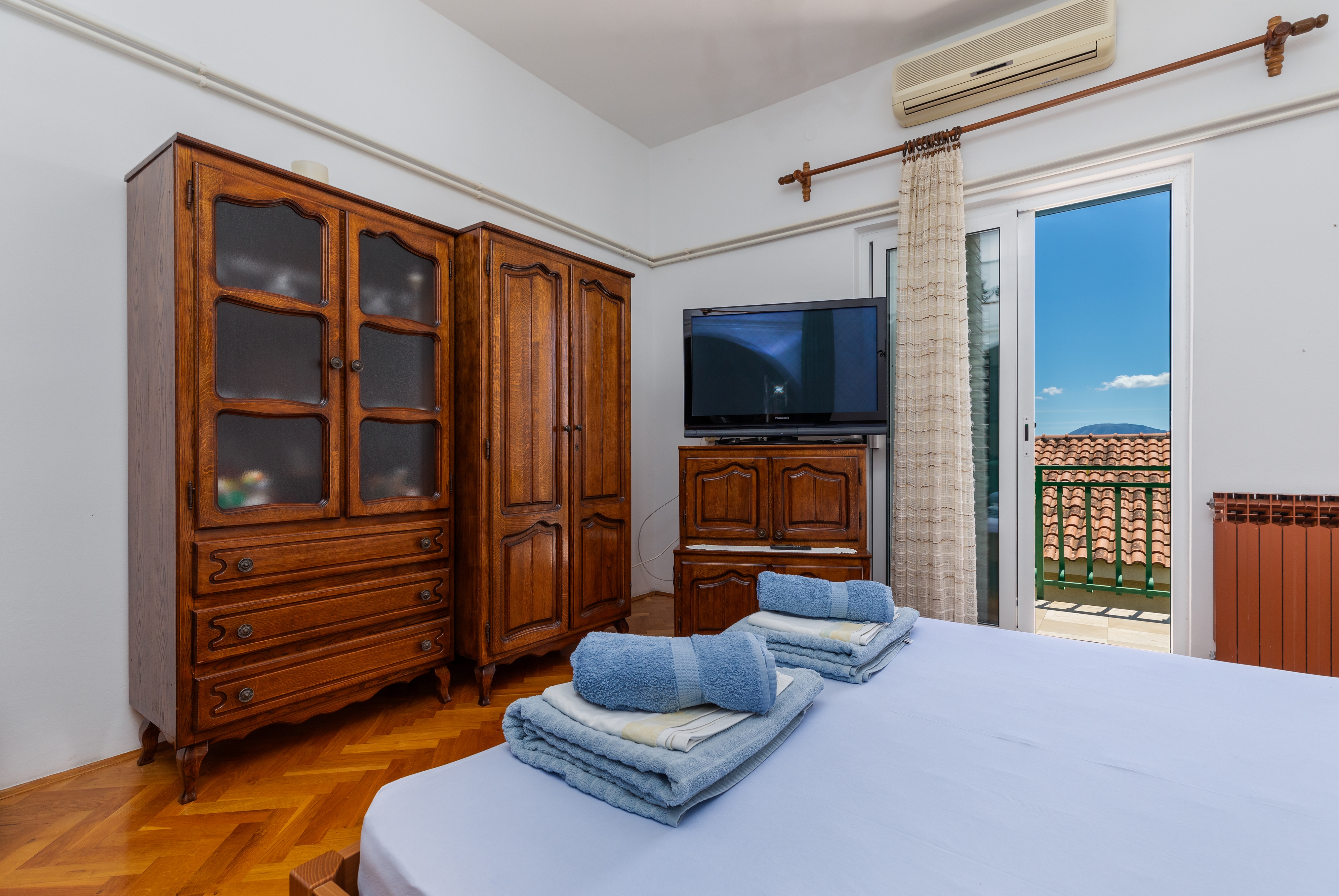 Studio flat with terrace and sea view Brist, Makarska (AS-22463-a)