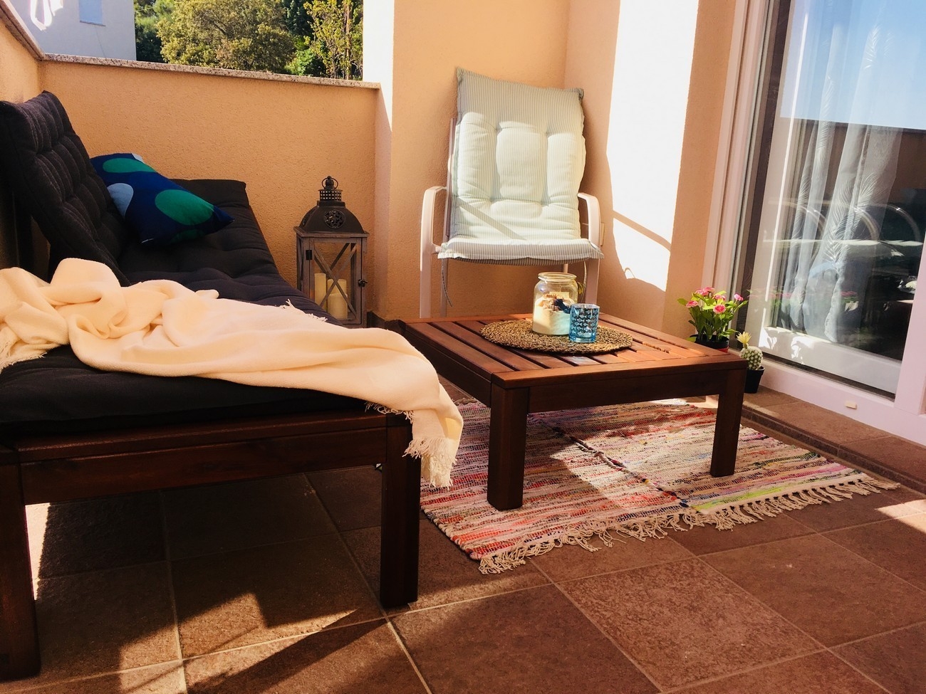 Studio flat with balcony Palit, Rab  AS-a