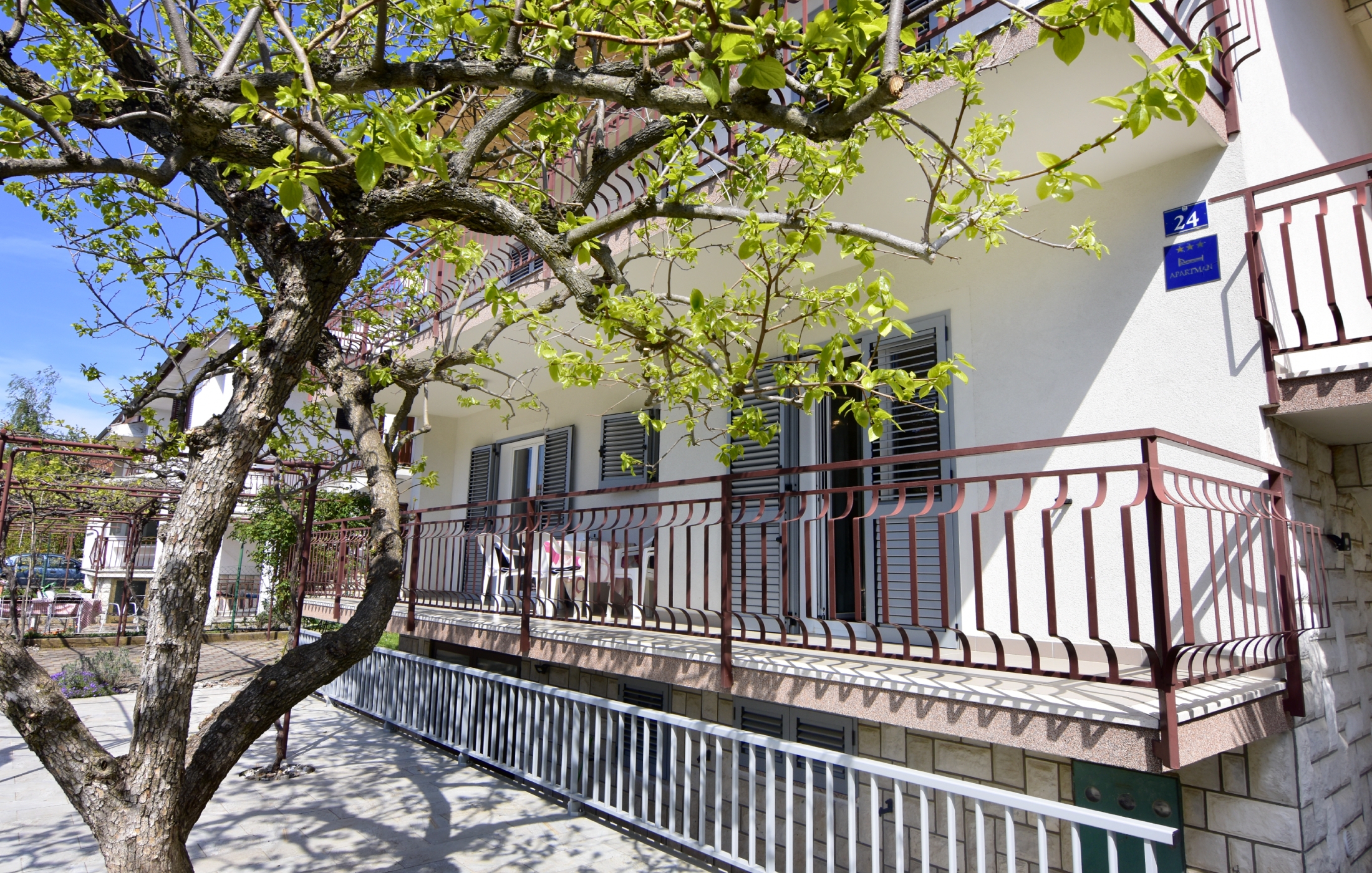 Three bedroom apartment with balcony Umag  A-a